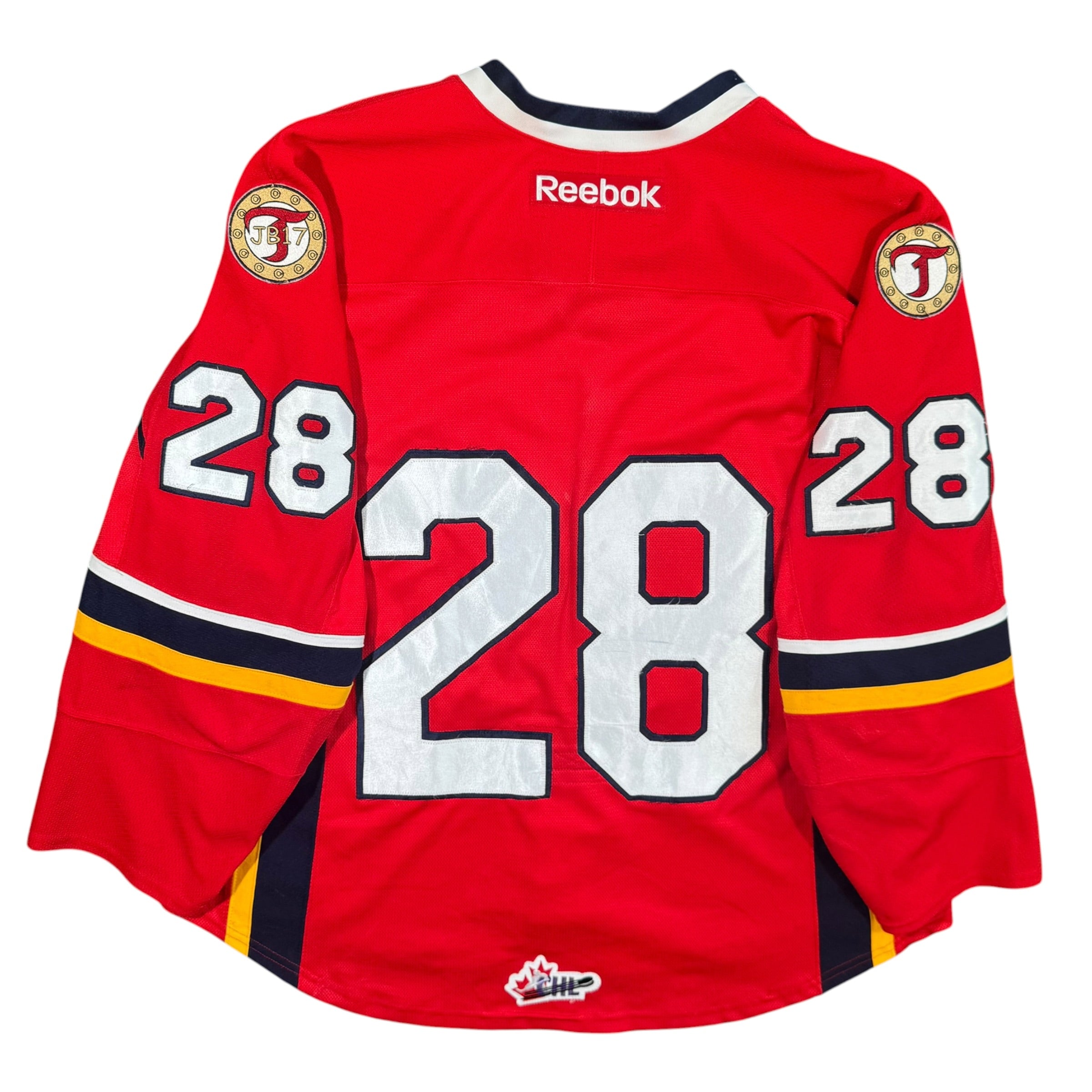 Nicholas Blanchard Acadie Bathurst Titans 2013/14 Game Worn QMJHL Reebok Jersey