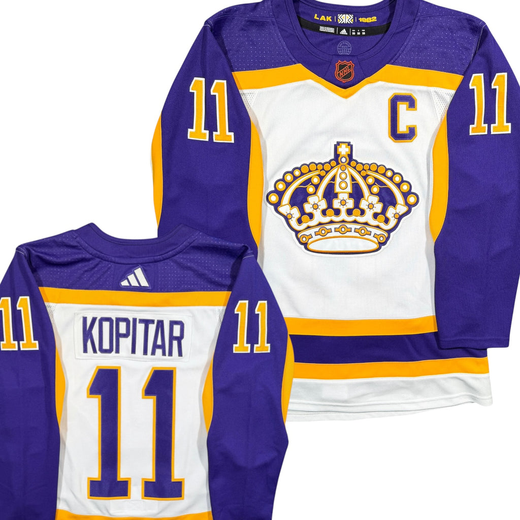 Anze Kopitar Los Angeles Kings Reverse Retro 2.0 Adidas NHL Jersey - 50/Medium