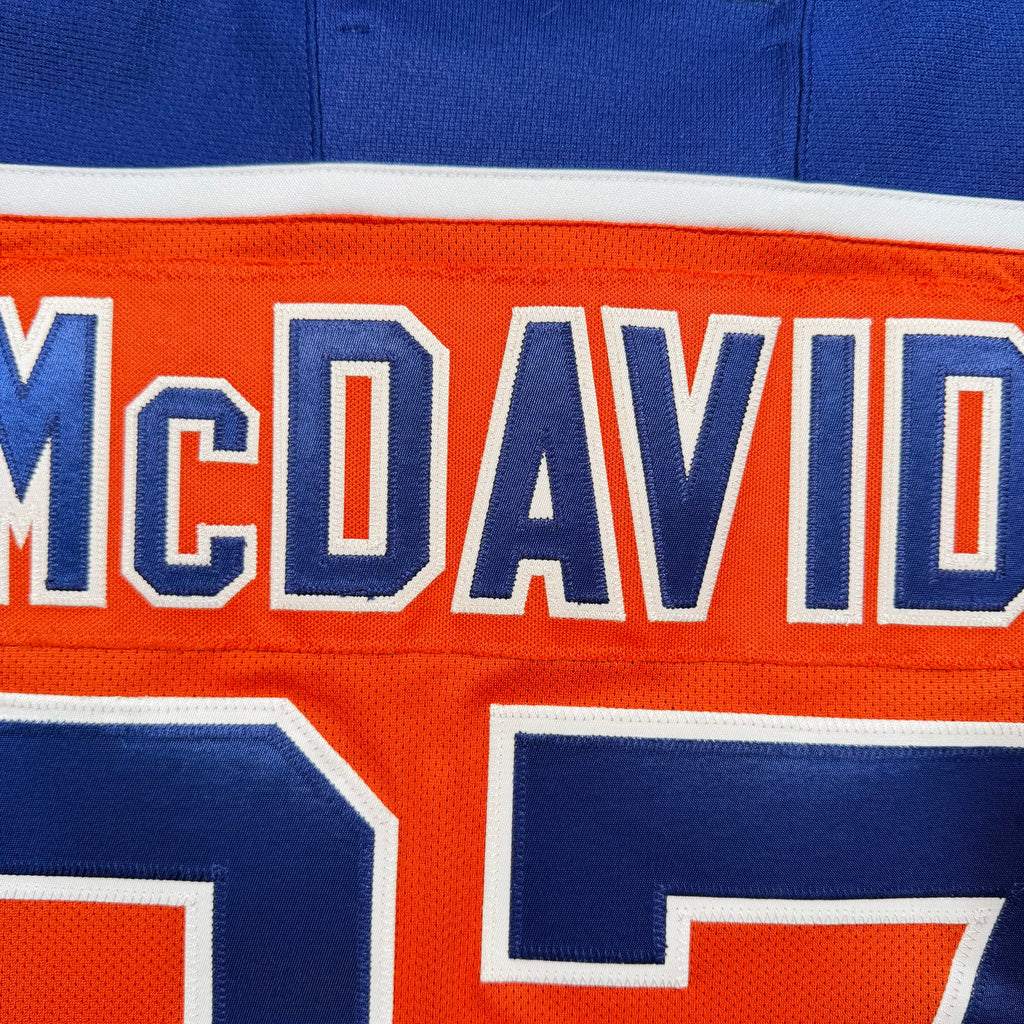 Connor McDavid Edmonton Oilers Alternate Reebok NHL Jersey - XL