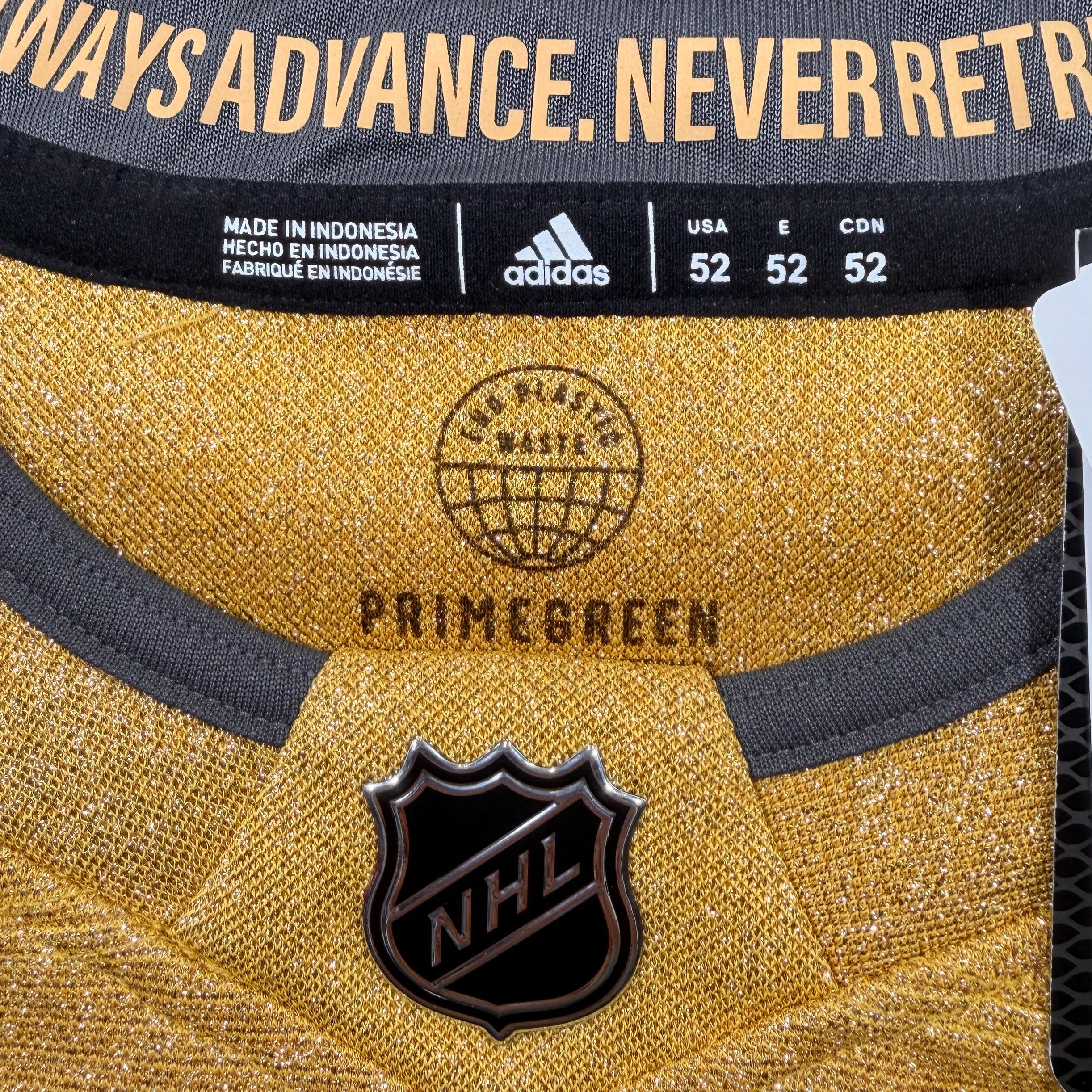 Jack Eichel Vegas Golden Knights Adidas NHL Jersey - 52/Large