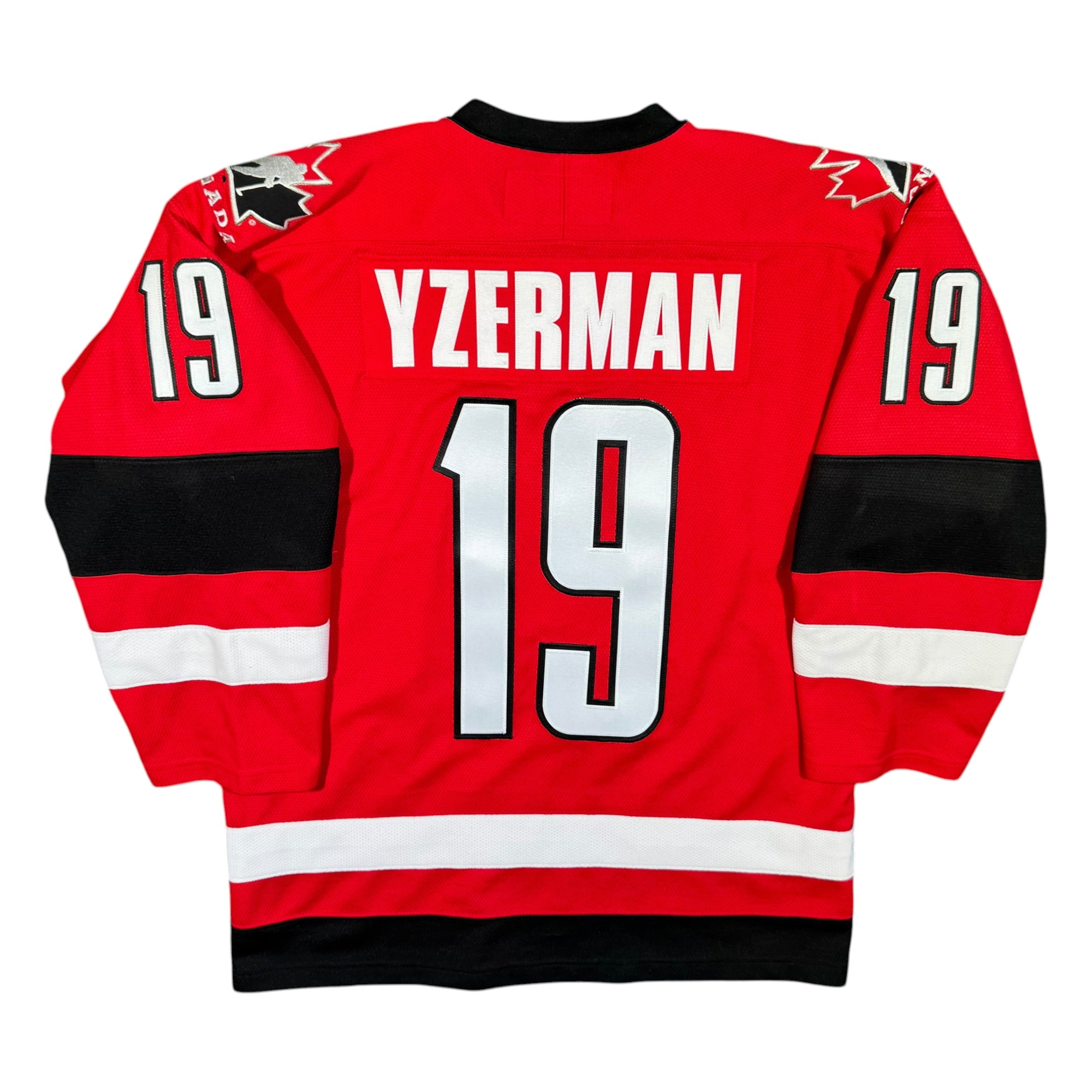 Steve Yzerman Team Canada 2002 Vintage Nike Olympics Jersey Size Medium