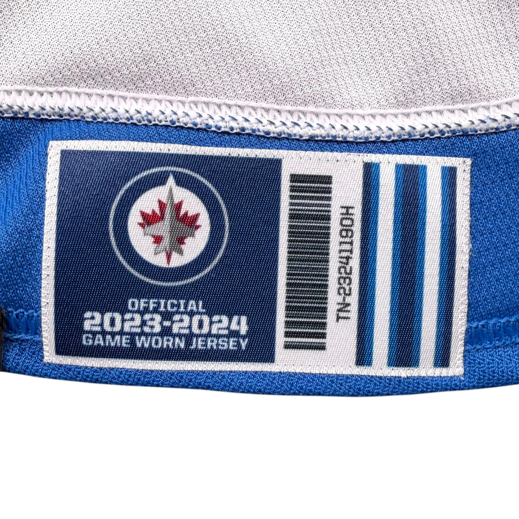 Carson Golder Winnipeg Jets 2023/24 Pre Season Game Worn Adidas MIC Jersey - 56/XXL