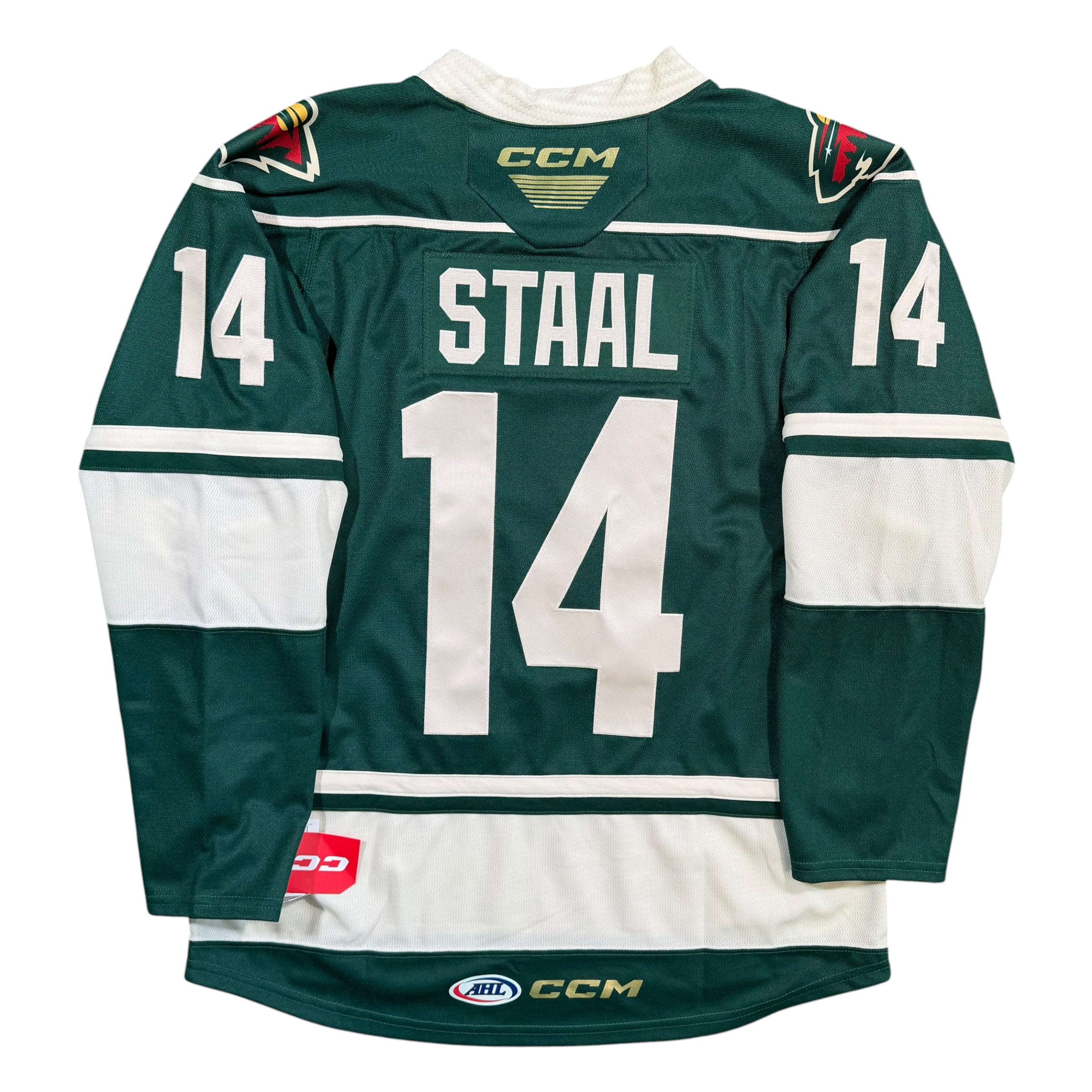 Eric Staal Iowa Wild CCM AHL Hockey Jersey - Large