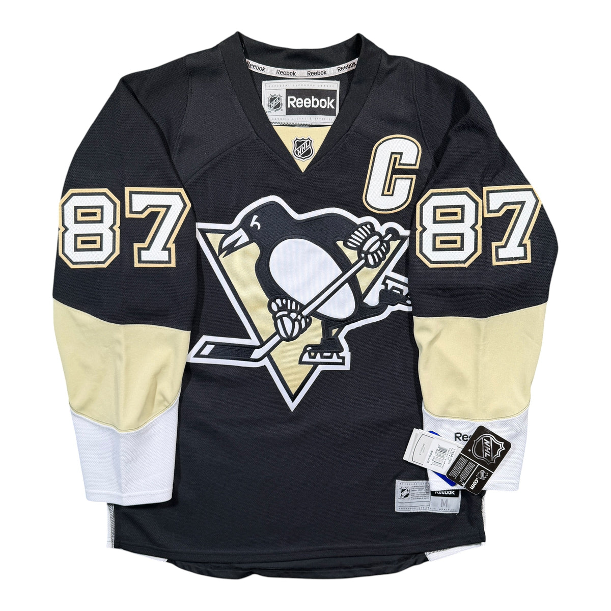 Sidney Crosby Pittsburgh Penguins Reebok NHL Hockey Jersey - Medium