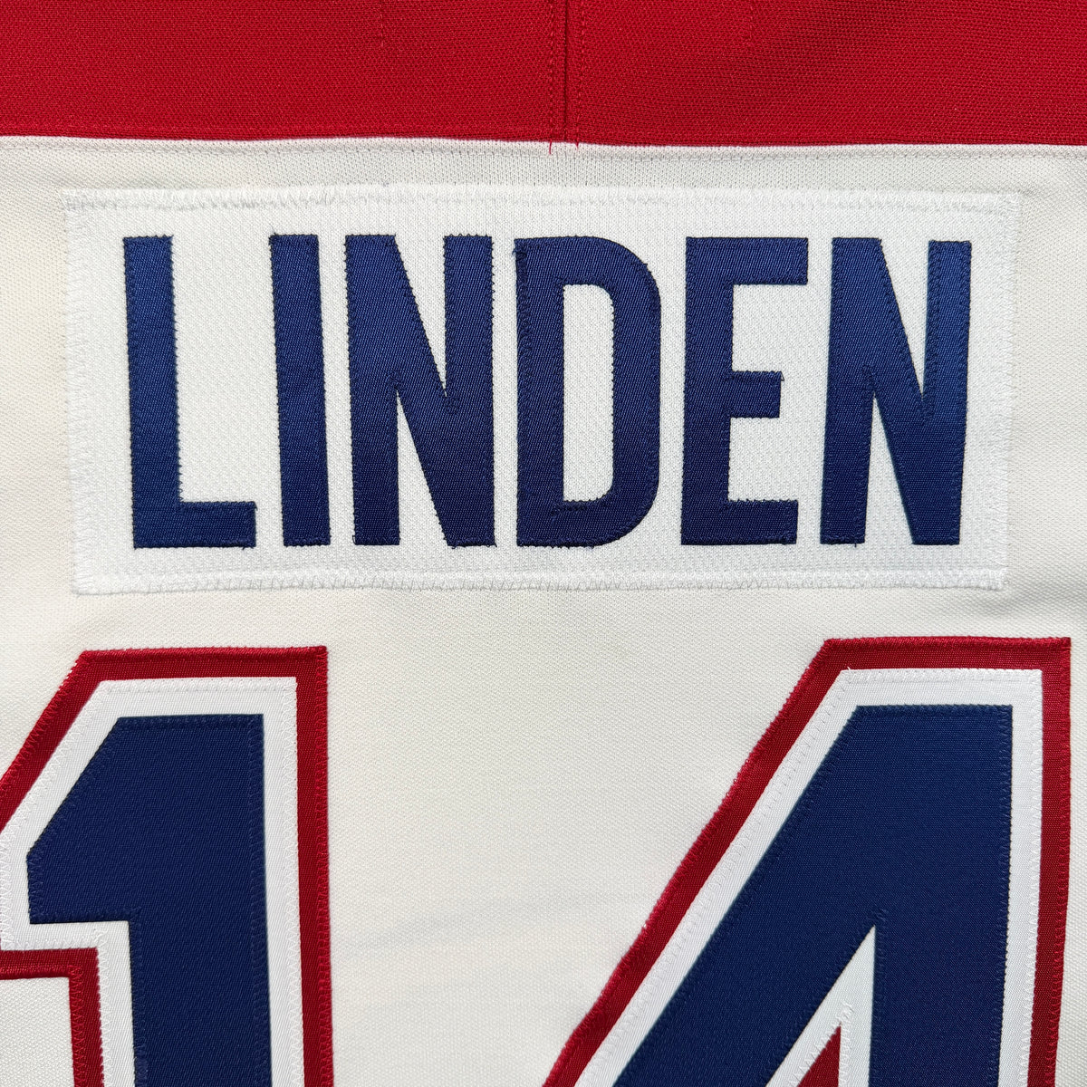 Trevor Linden Montreal Canadiens Vintage Pro Player Authentic NHL Jersey - 54/XL