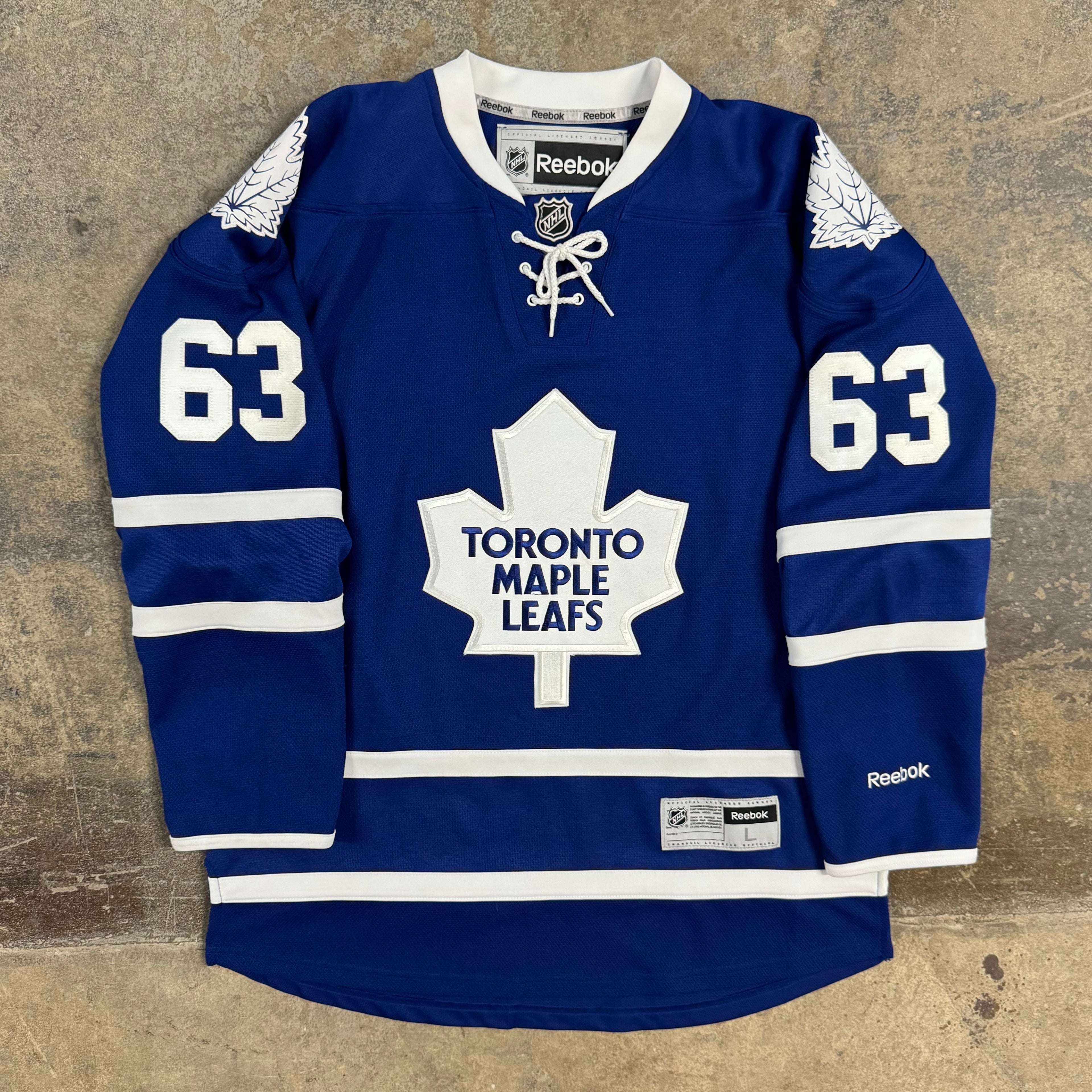 Dave Bolland Toronto Maple Leafs Reebok NHL Hockey Jersey Size Large