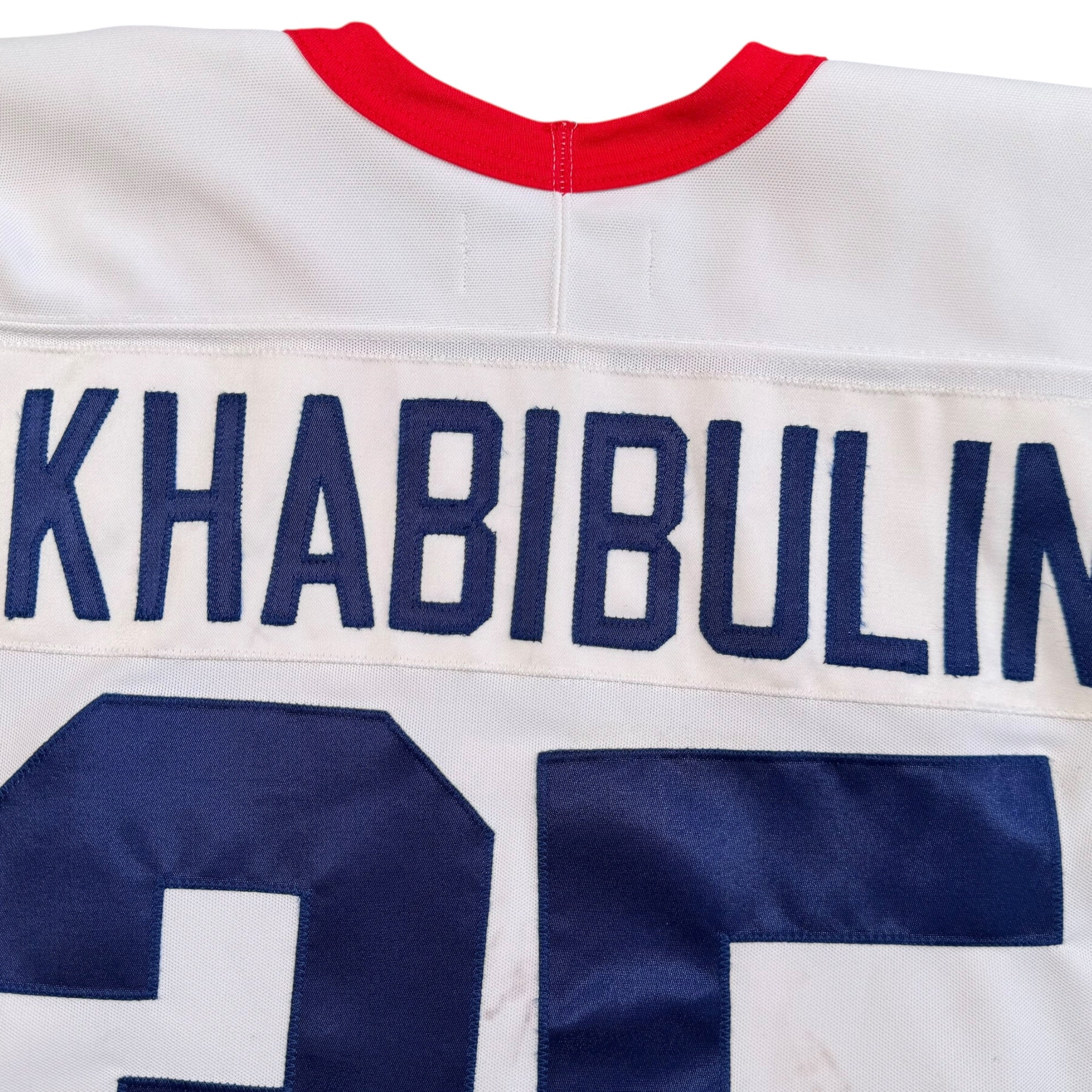 Nikolai Khabibulin Winnipeg Jets Vintage CCM Authentic MIC NHL Jersey Size 54