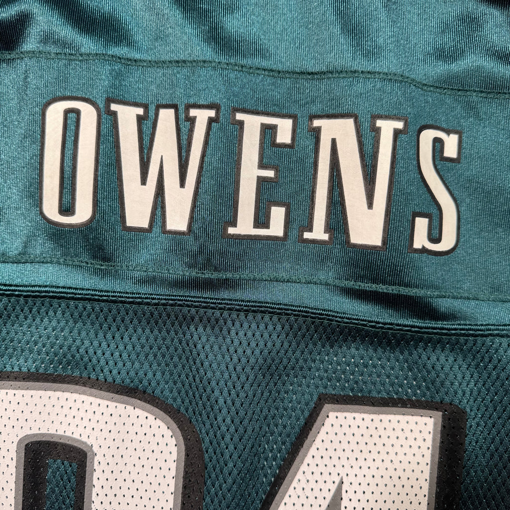 Terrell Owens Philadelphia Eagles Vintage Reebok NFL Jersey - Large