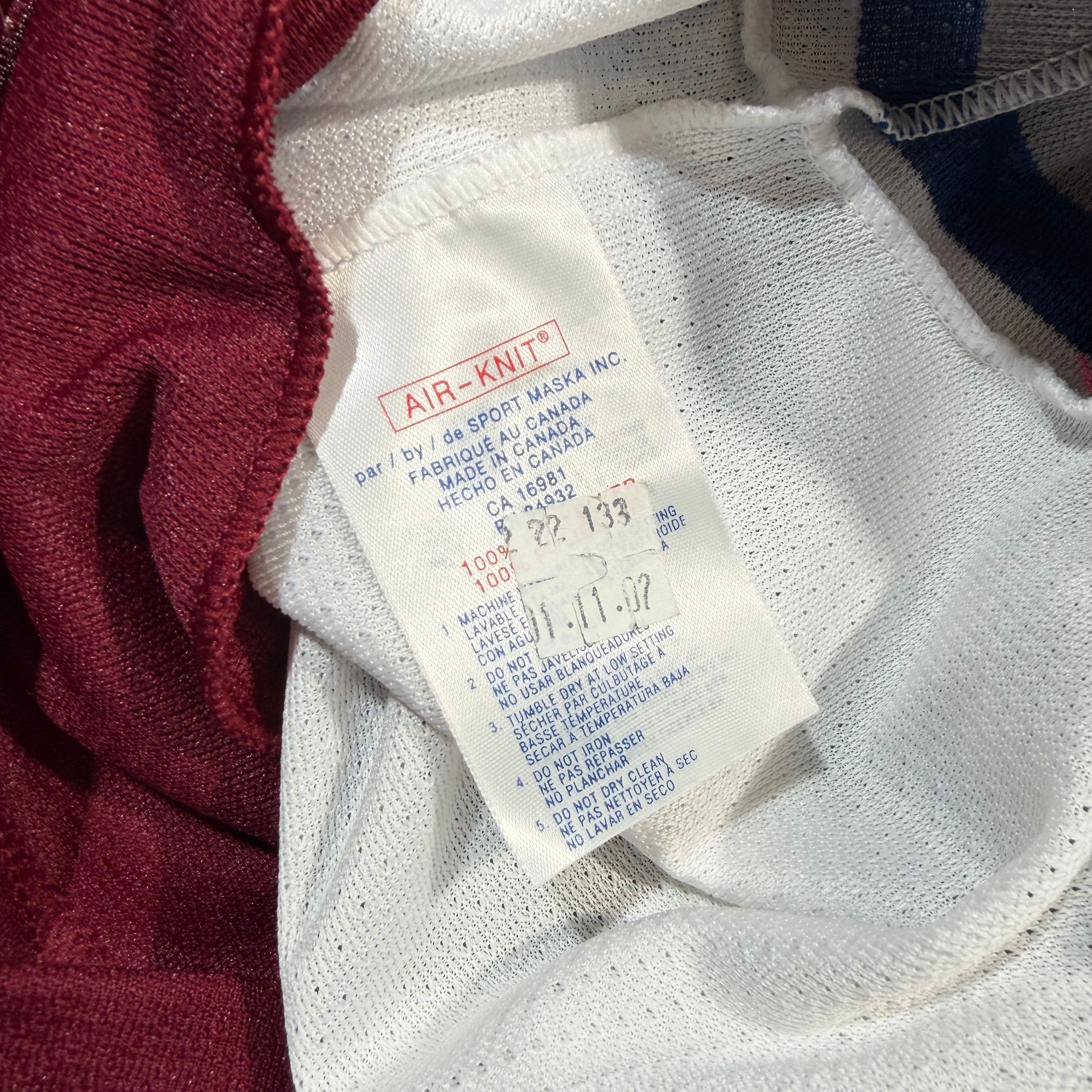 Joe Sakic Colorado Avalanche Vintage CCM NHL Jersey - Small
