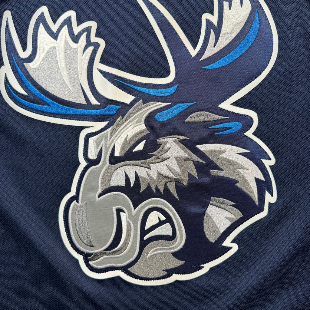 Connor Hellebuyck Manitoba Moose CCM AHL Hockey Jersey - XL