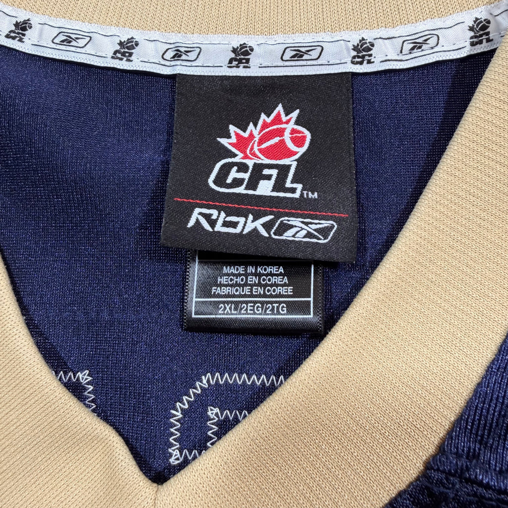 Milt Stegall Winnipeg Blue Bombers Vintage Reebok CFL Jersey - XXL