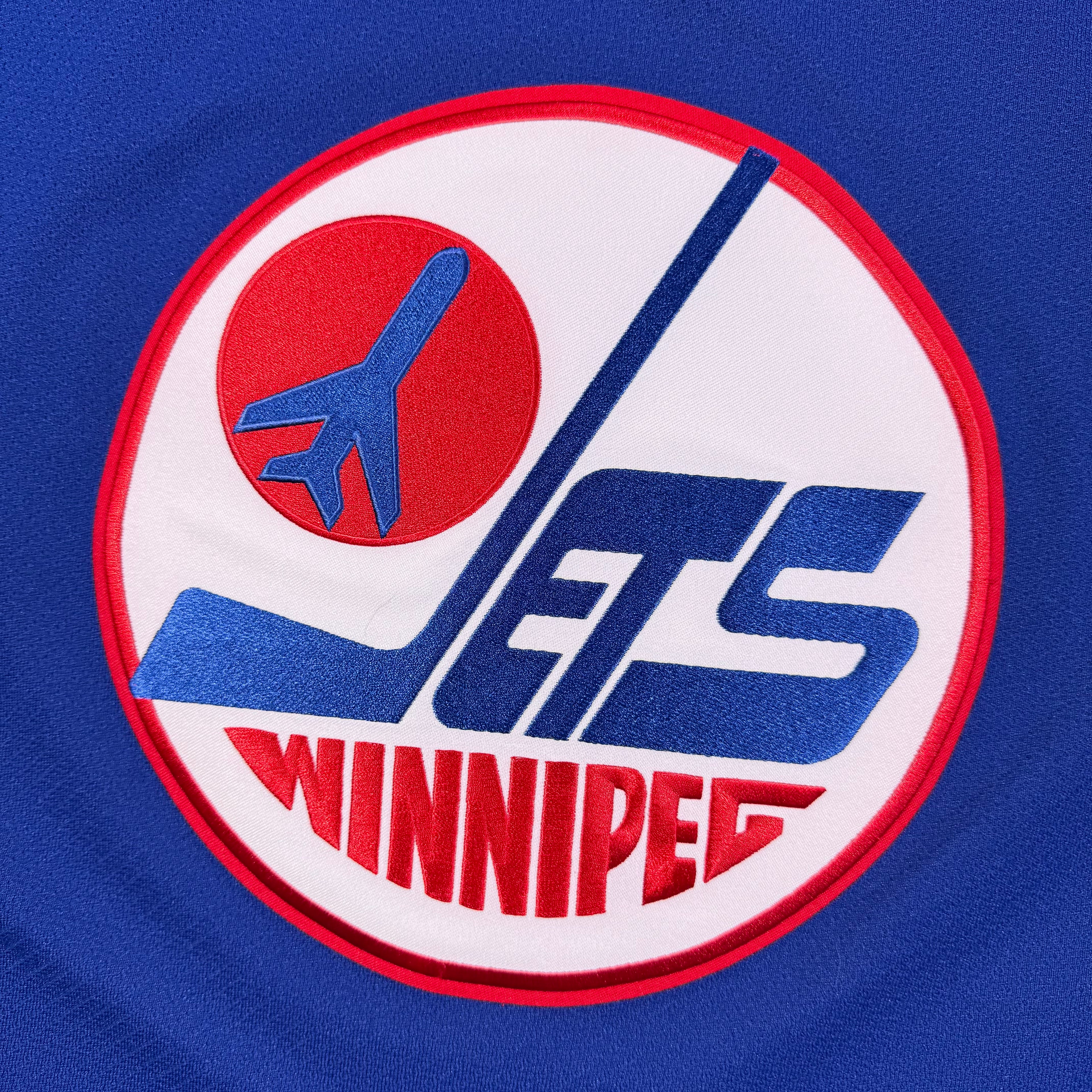 Winnipeg Jets Vintage CCM Throwback NHL Hockey Jersey Size Small