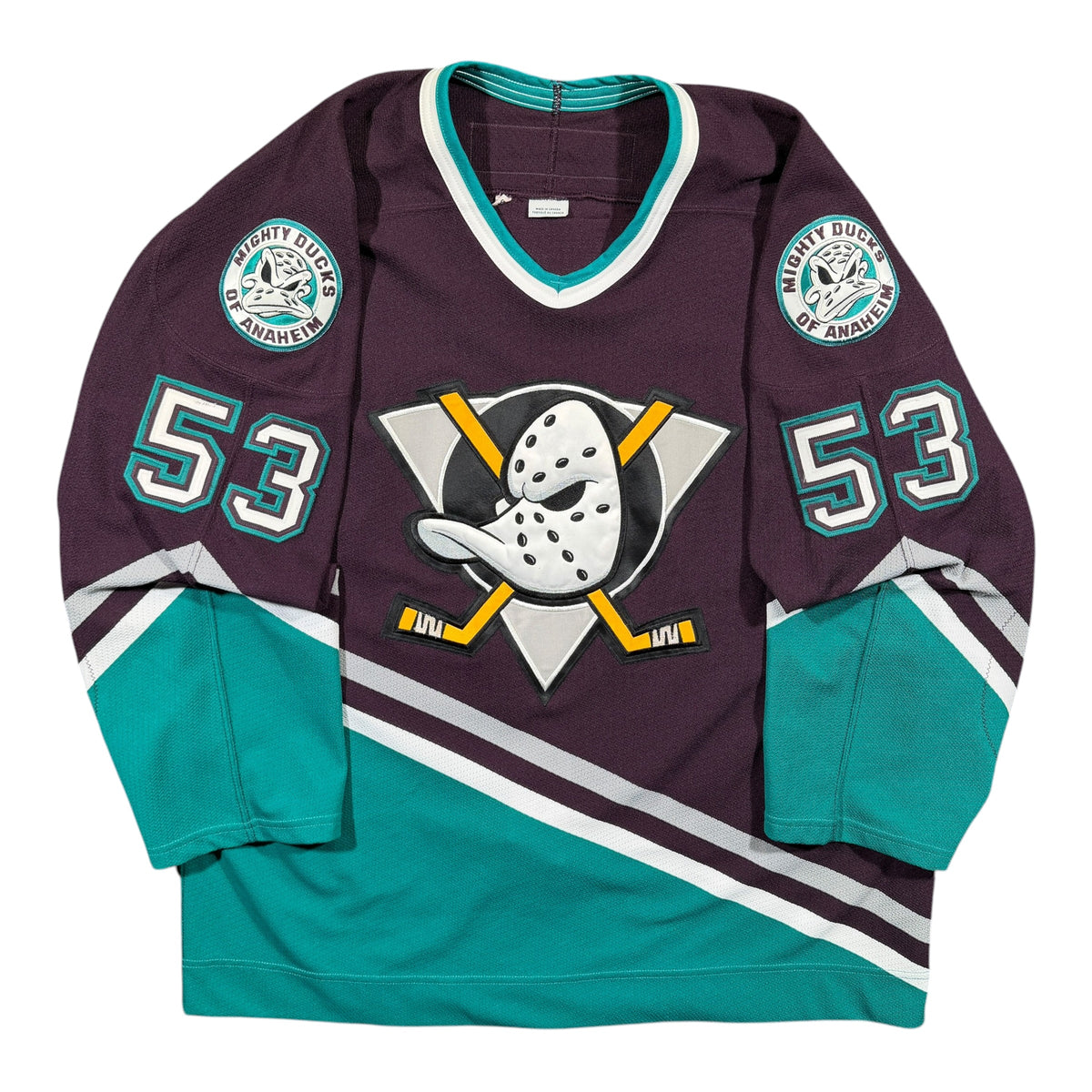 Tim Brent Anaheim Ducks 2004/05 Game Issued Koho NHL Jersey - 54/XXL