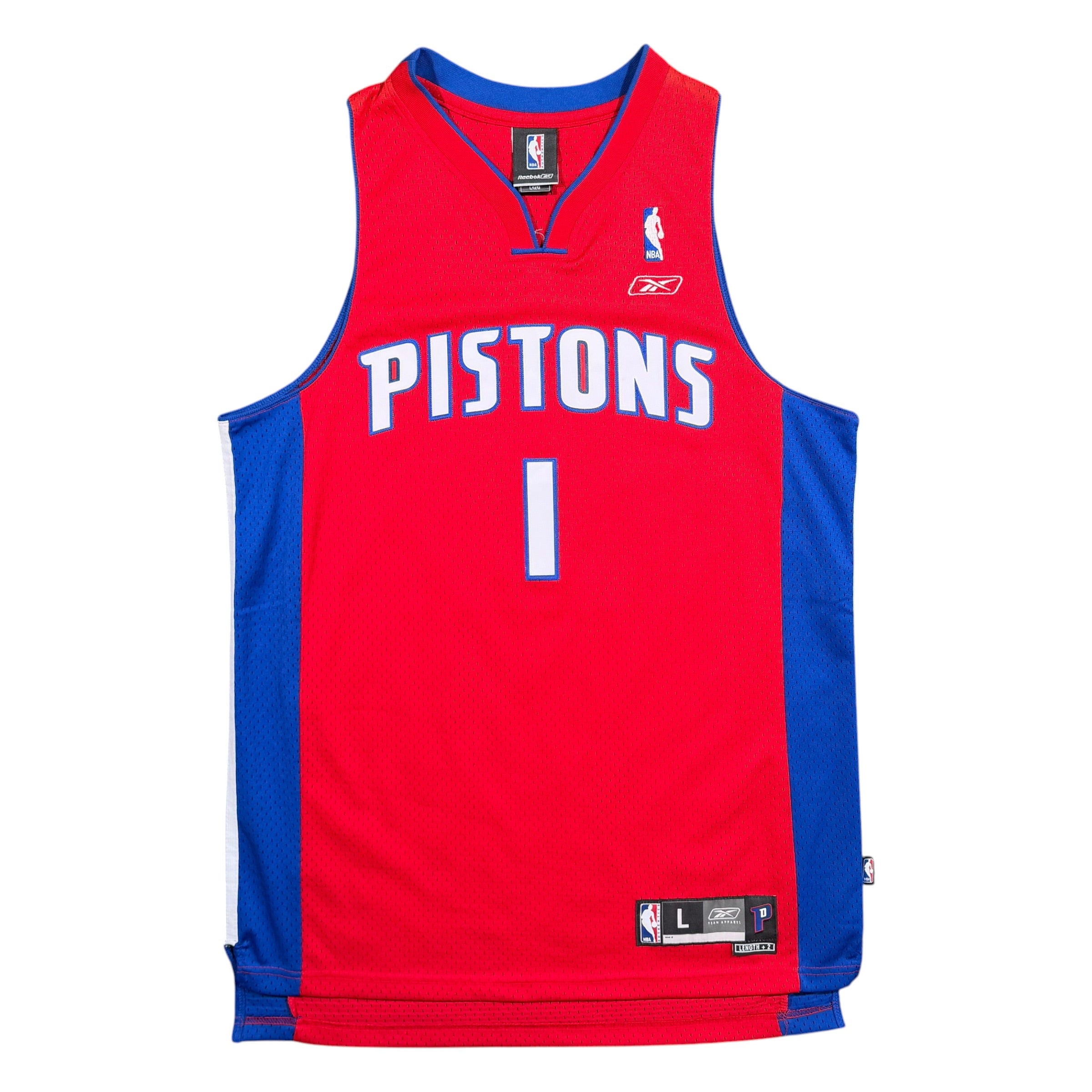 Chauncey Billups Detroit Pistons Vintage Reebok NBA Jersey - Large