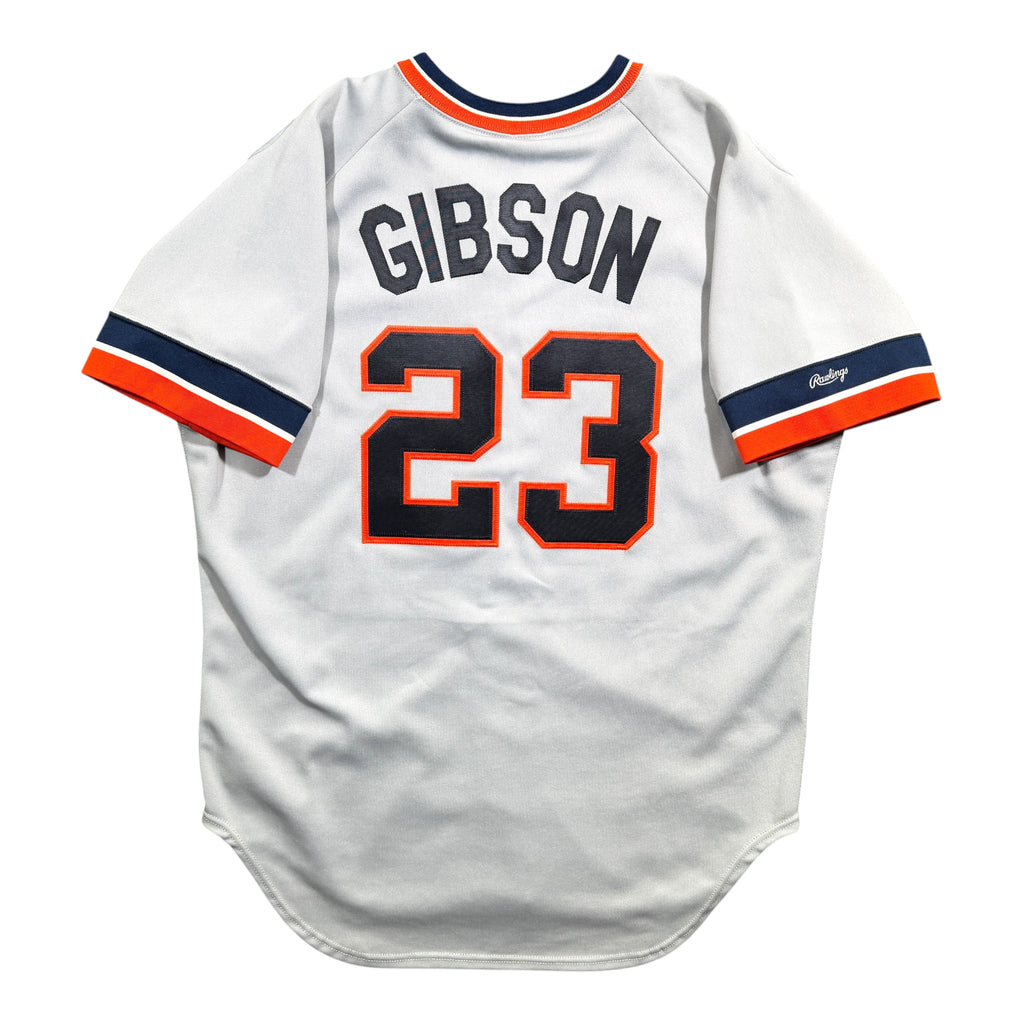Kirk Gibson Detroit Tigers Vintage Rawlings MLB Jersey - 44/Large
