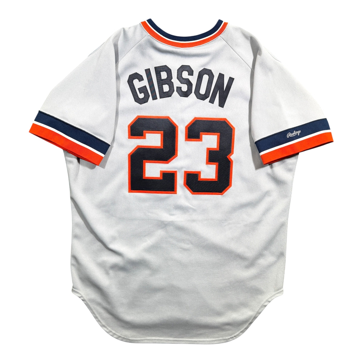 Kirk Gibson Detroit Tigers Vintage Rawlings MLB Jersey - 44/Large