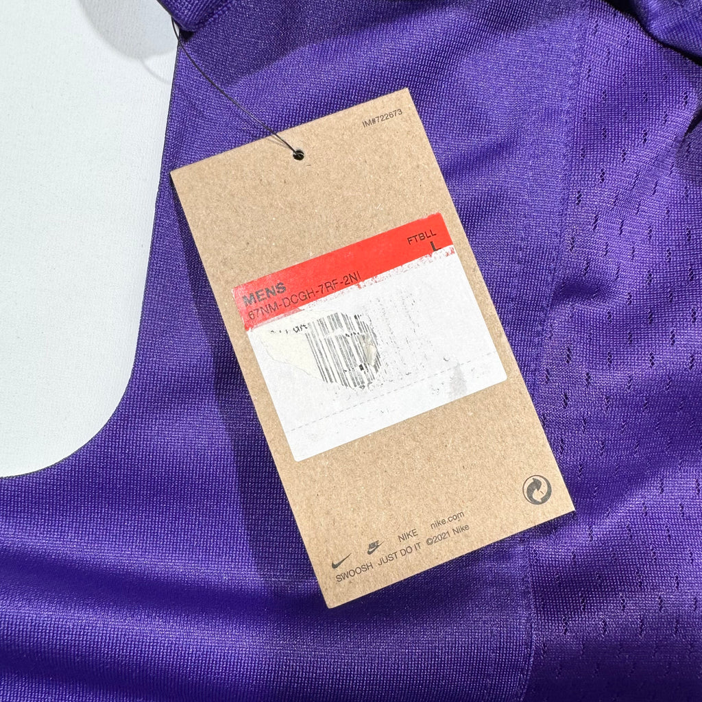 Justin Jefferson Minnesota Vikings Nike Game NFL Jersey Size Large NEW