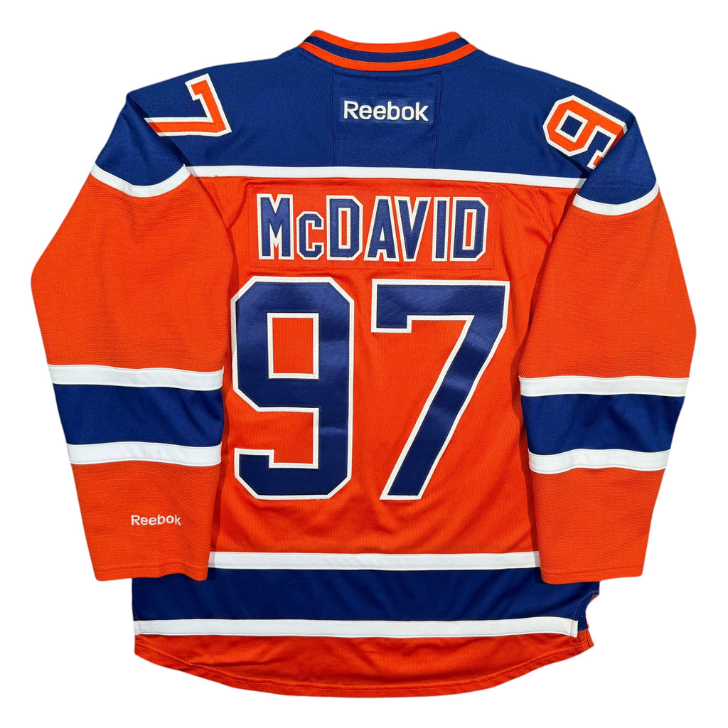 Connor McDavid Edmonton Oilers Alternate Reebok NHL Jersey - XL