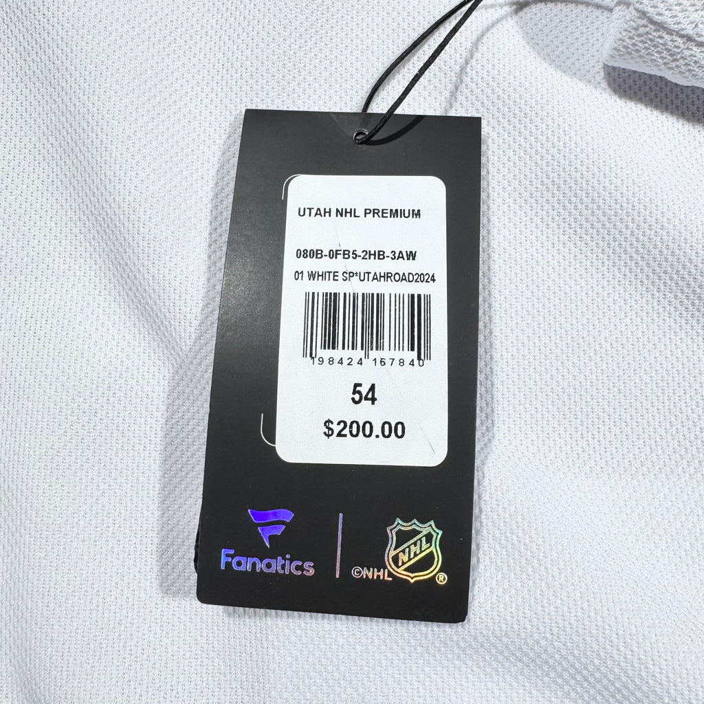 Utah Hockey Club Inaugural Season Fanatics Premium NHL Hockey Jersey Size 54 NEW