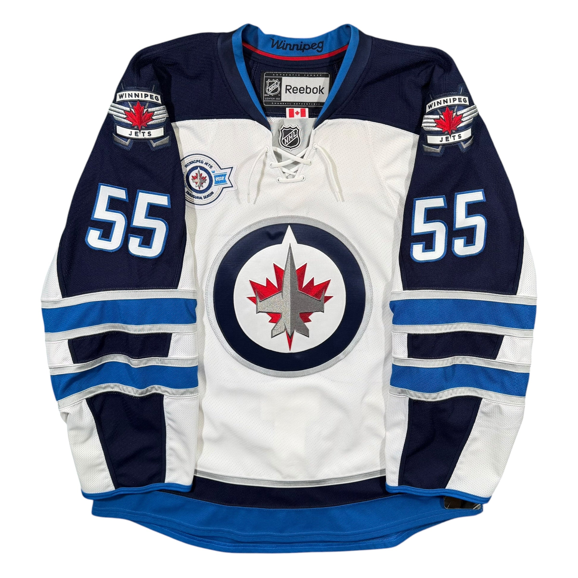 Mark Scheifele Winnipeg Jets Rookie MIC Reebok Authentic NHL Jersey - 54/XL