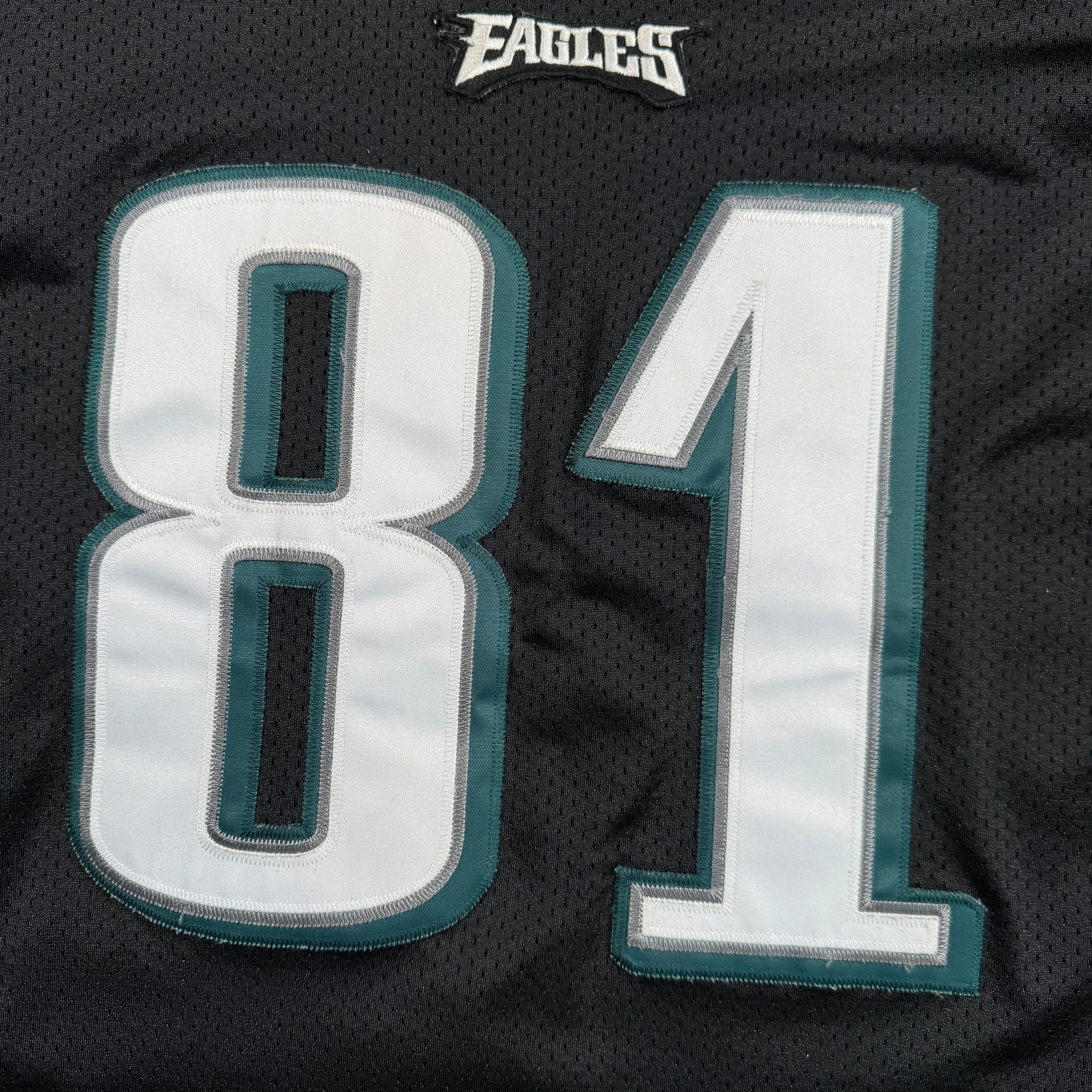 Terrell Owens Philadelphia Eagles Vintage Reebok NFL Authentic Jersey Size 48 Large