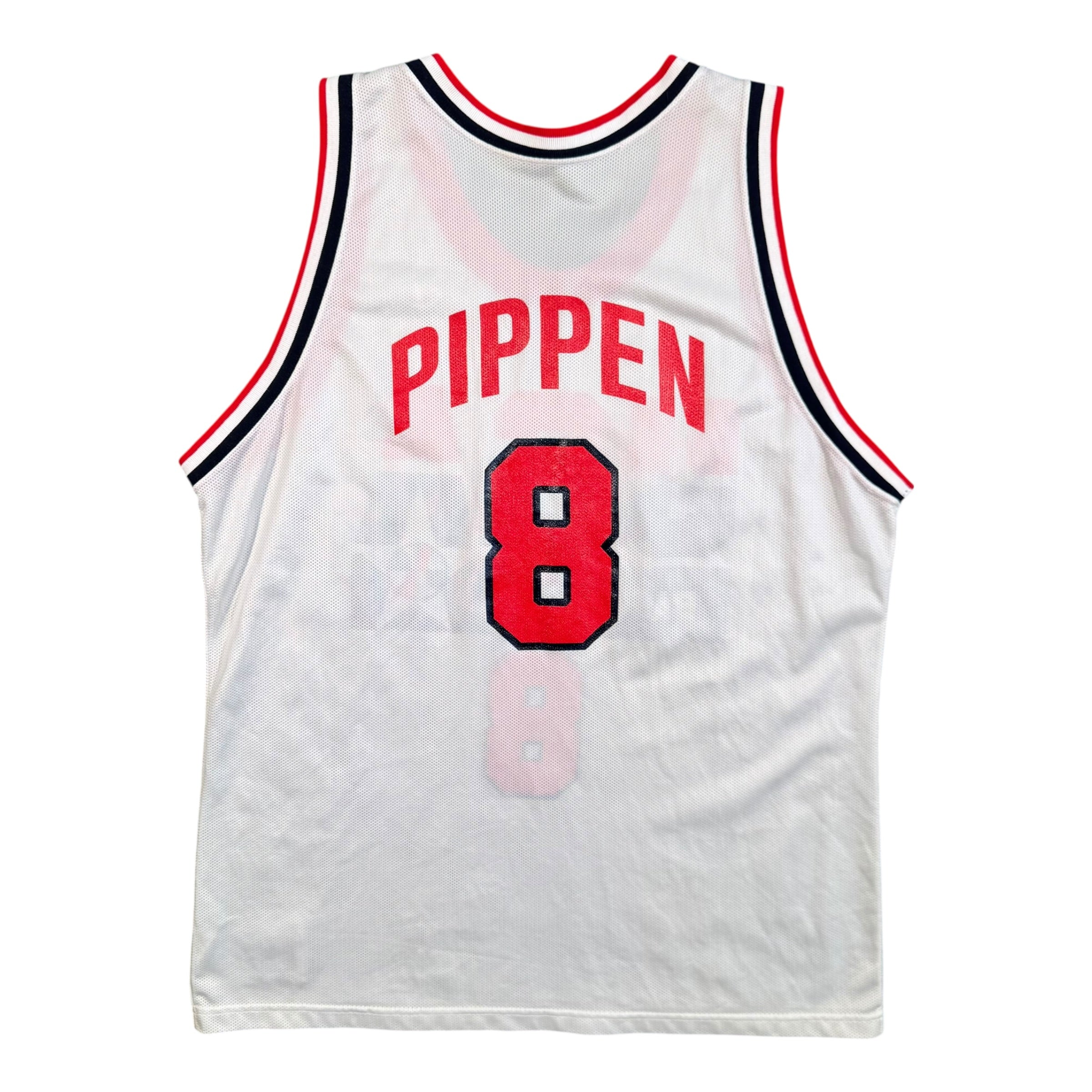 Scottie Pippen Team USA 1992 Dream Team Vintage Champion Jersey Size 48 XL