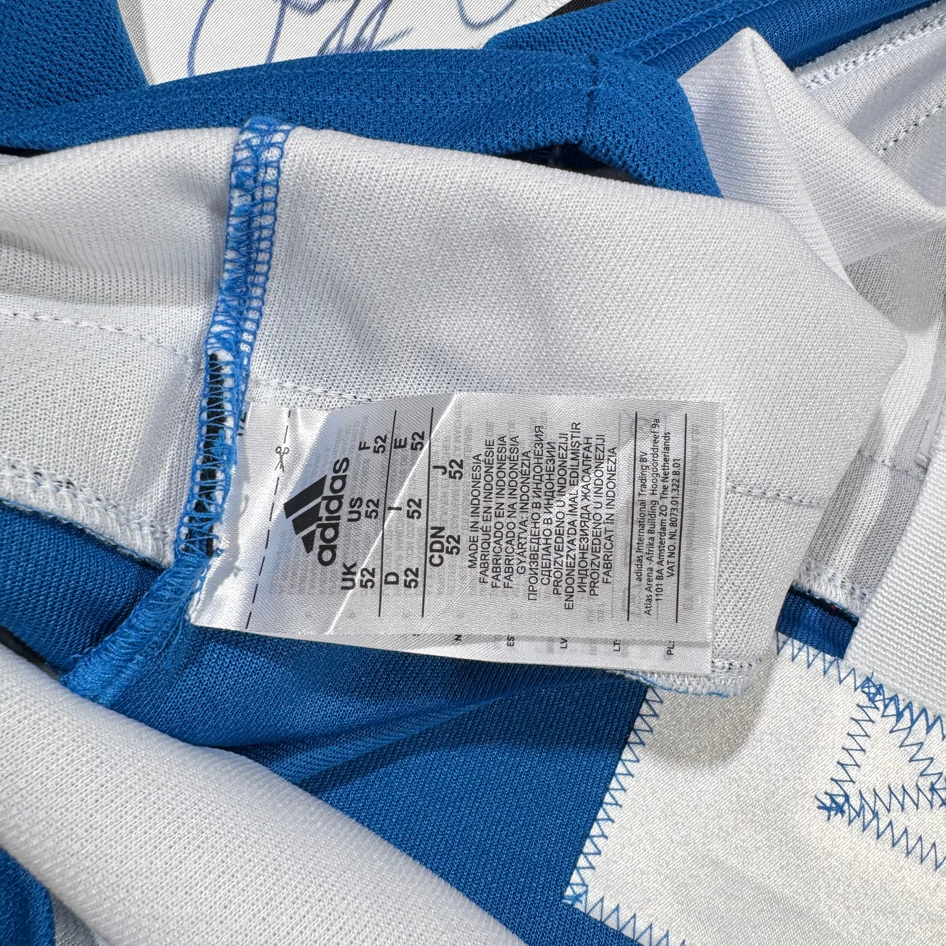 Josh Morrissey Winnipeg Jets Aviator Adidas Signed NHL Hockey Jersey Size 52 Large NEW