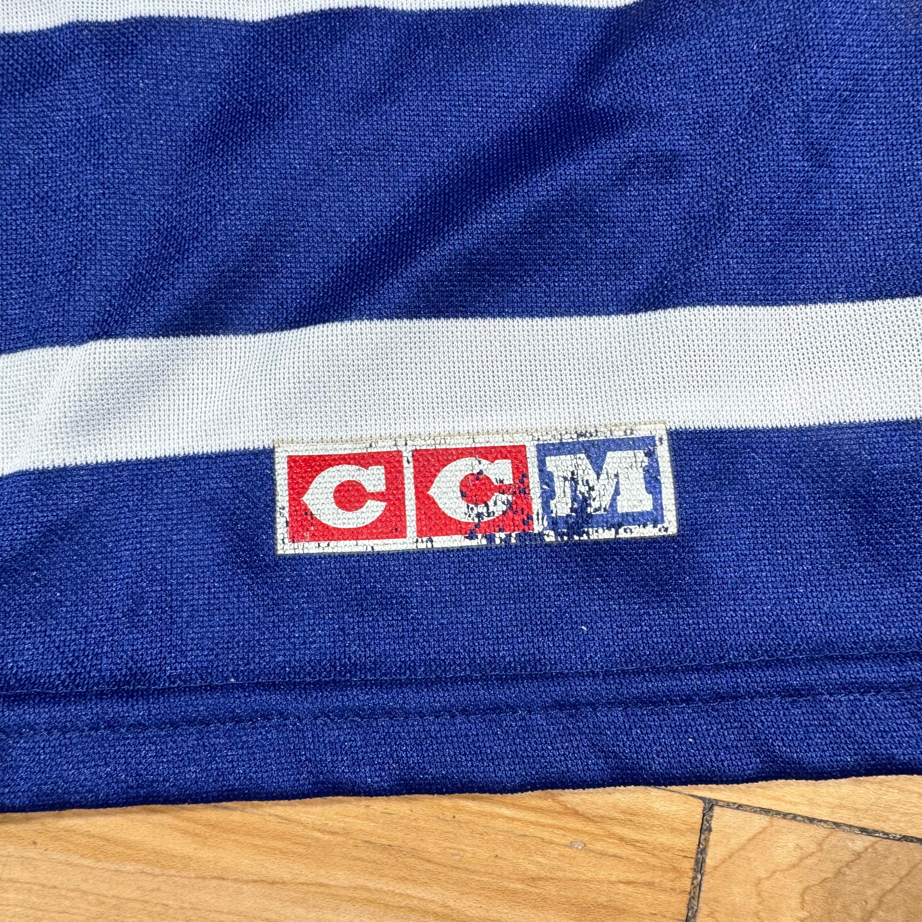 Toronto Maple Leafs Vintage CCM NHL Hockey Jersey Size Large