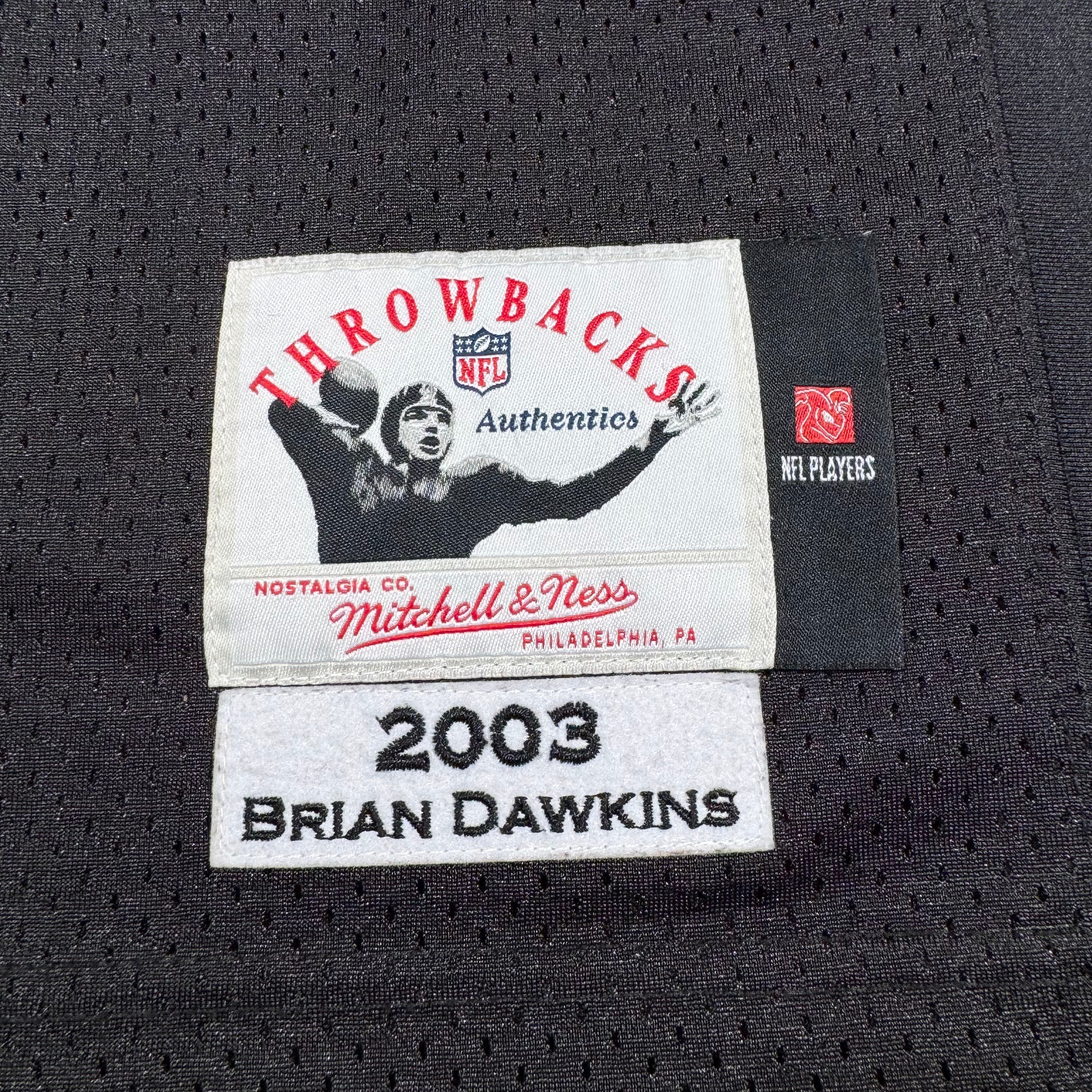 Brian Dawkins Philadelphia Eagles Mitchell & Ness Authentic NFL Jersey Size 48 XL