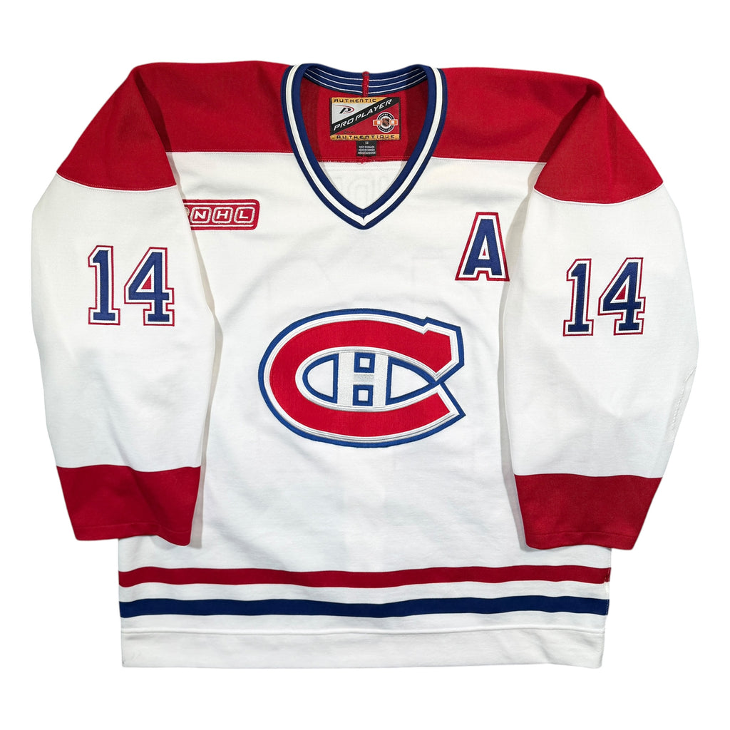 Trevor Linden Montreal Canadiens Vintage Pro Player Authentic NHL Jersey - 54/XL