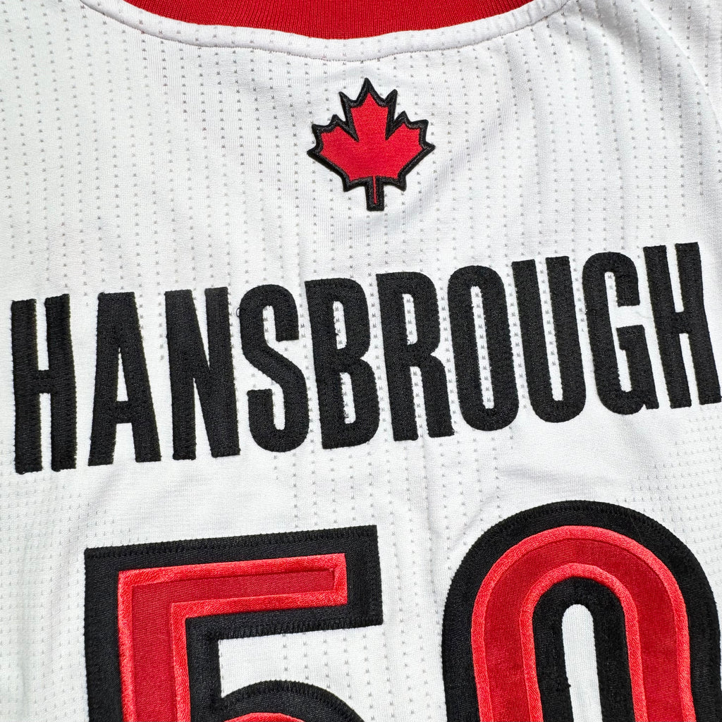 Tyler Hansbrough Toronto Raptors Adidas Rev 30 Authentic NBA Jersey Size Large
