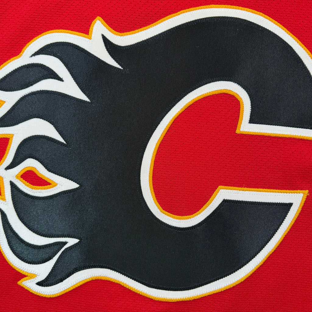Tyler Johnson Calgary Flames 2005/06 Game Issued Reebok NHL Jersey COA