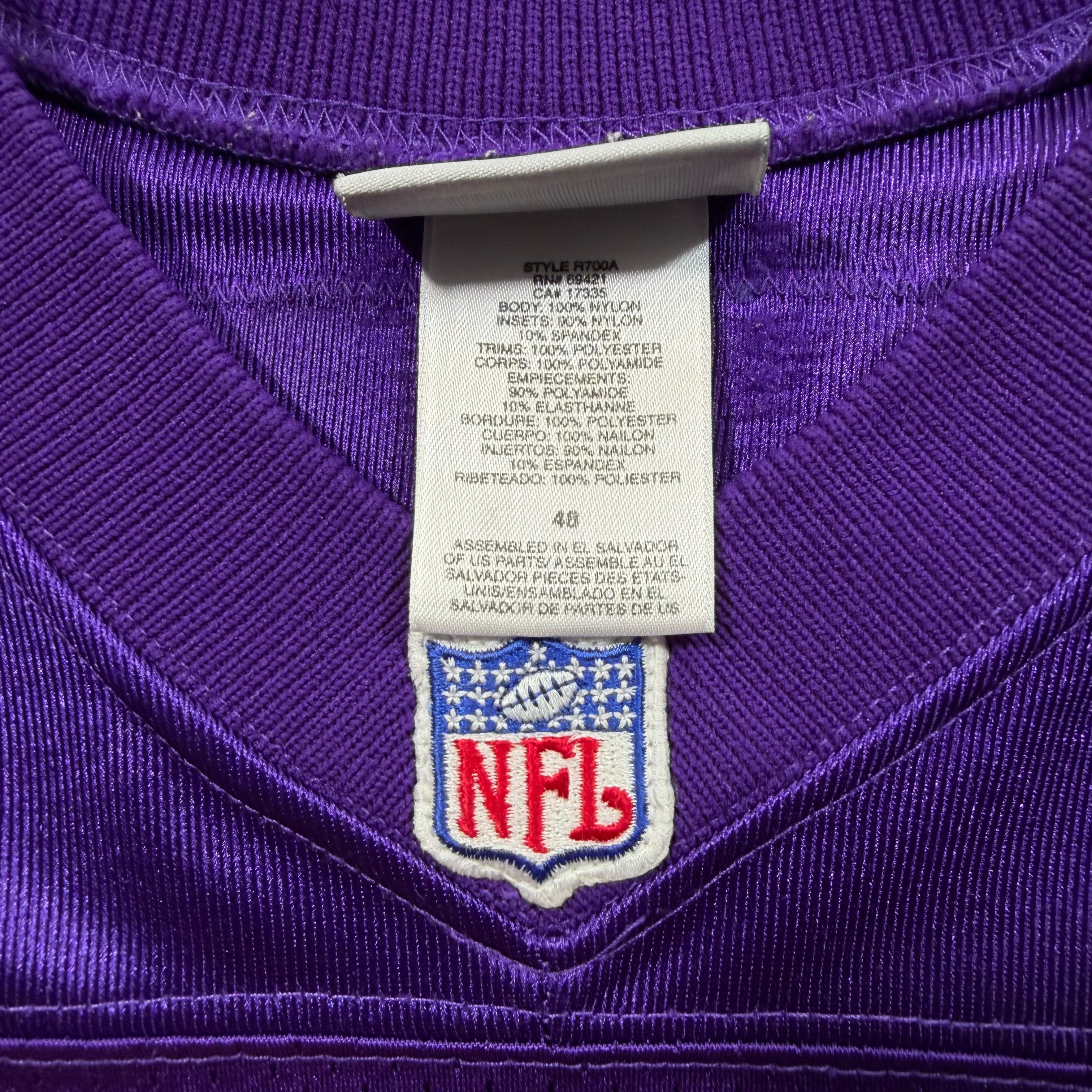 Randy Moss Minnesota Vikings Vintage Reebok Authentic NFL Jersey - 48/Large