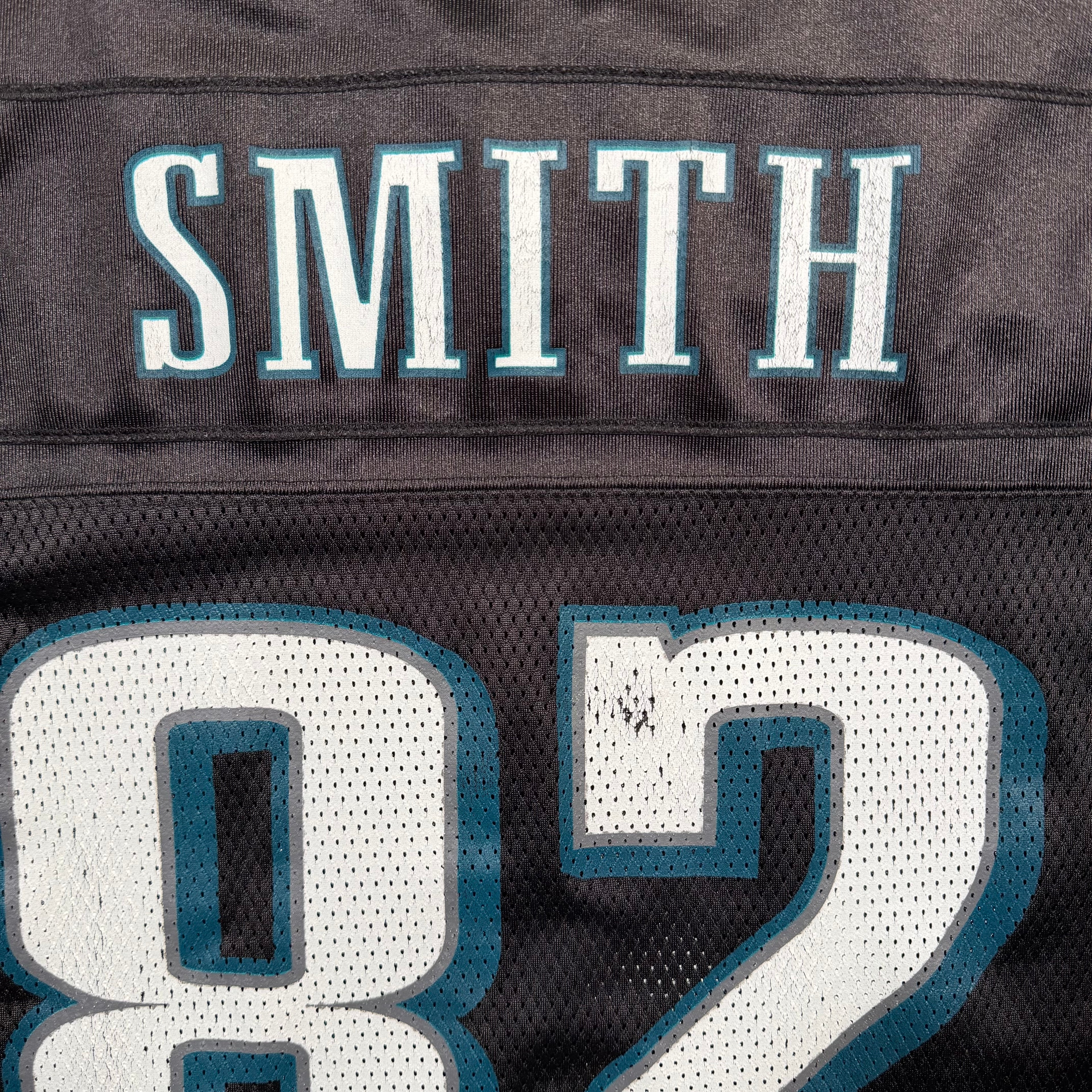 LJ Smith Philadelphia Eagles Vintage Reebok NFL Jersey - Medium