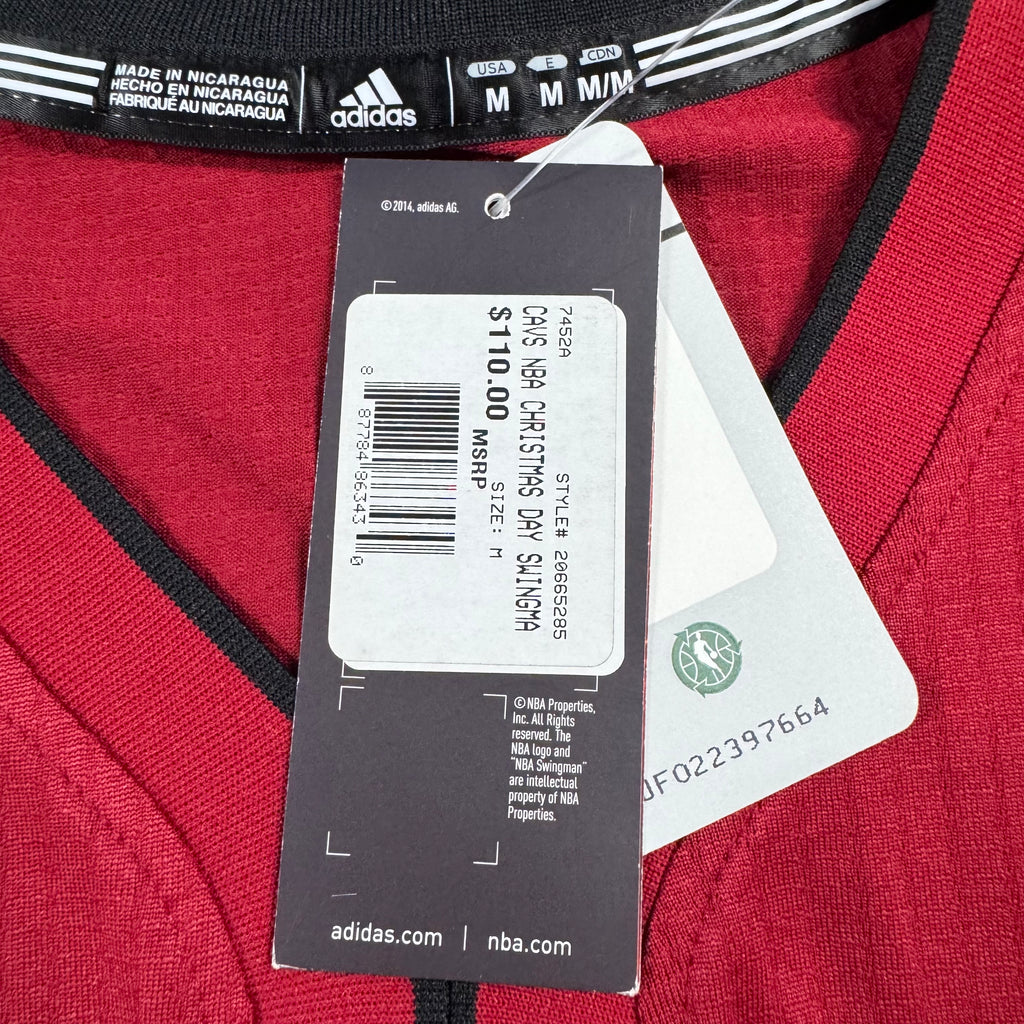 Dwyane Wade Miami Heat 2014 Christmas Adidas Swingman NBA Jersey Size M NEW