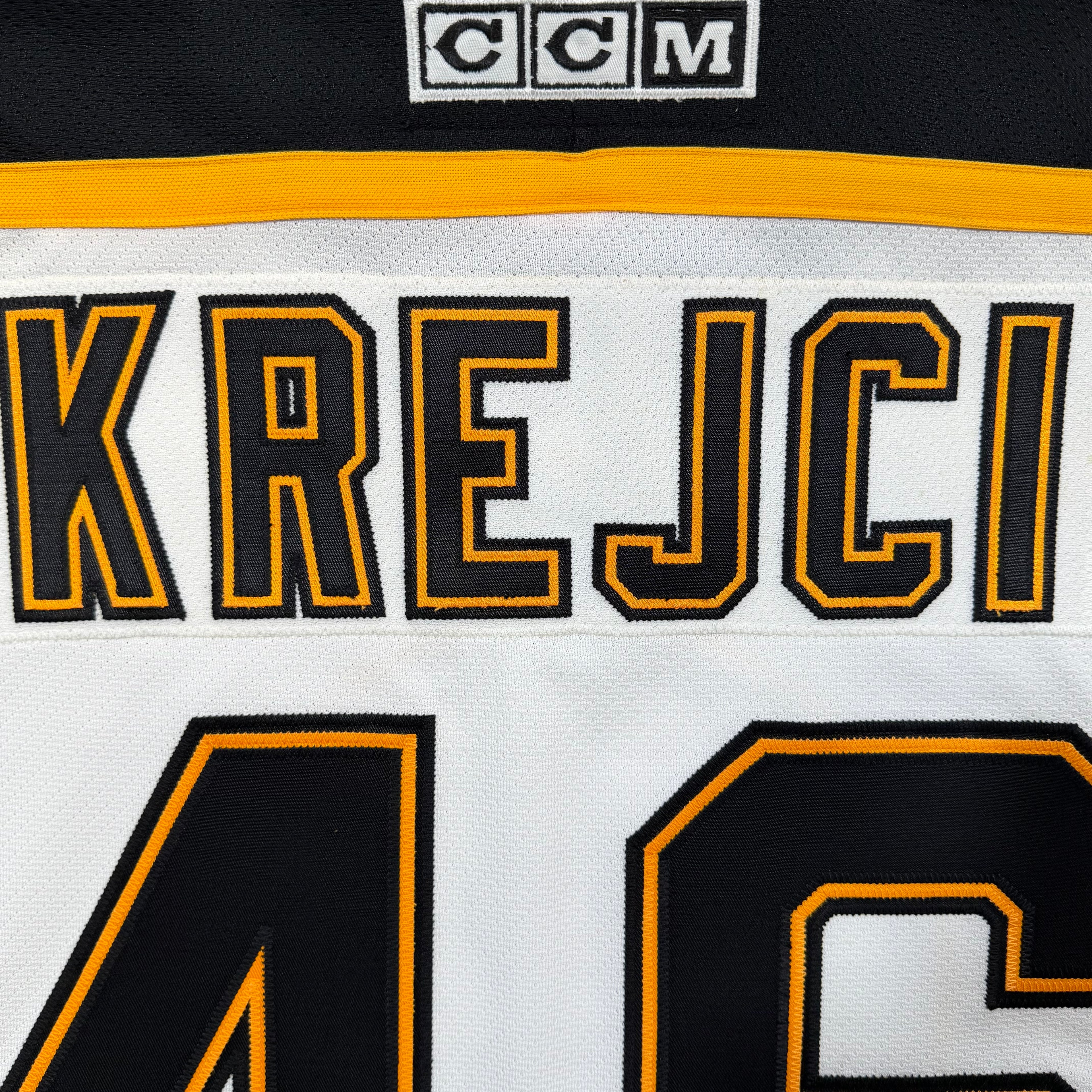 David Krejčí Boston Bruins Vintage CCM Authentic MIC NHL Jersey - 52/XL