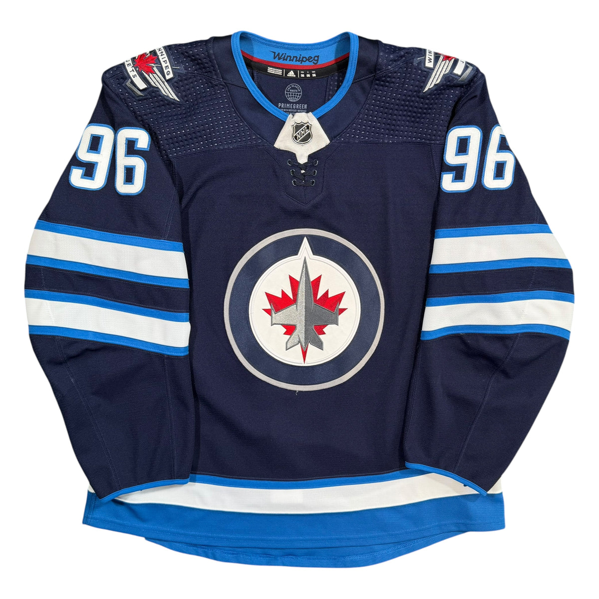 Tyler Boland Winnipeg Jets 2021/22 Game Issued MIC Authentic Adidas NHL Jersey - 56/XXL