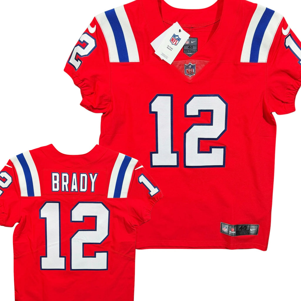 Tom Brady New England Patriots Throwback Nike Vapor Elite NFL Jersey - 40/Medium