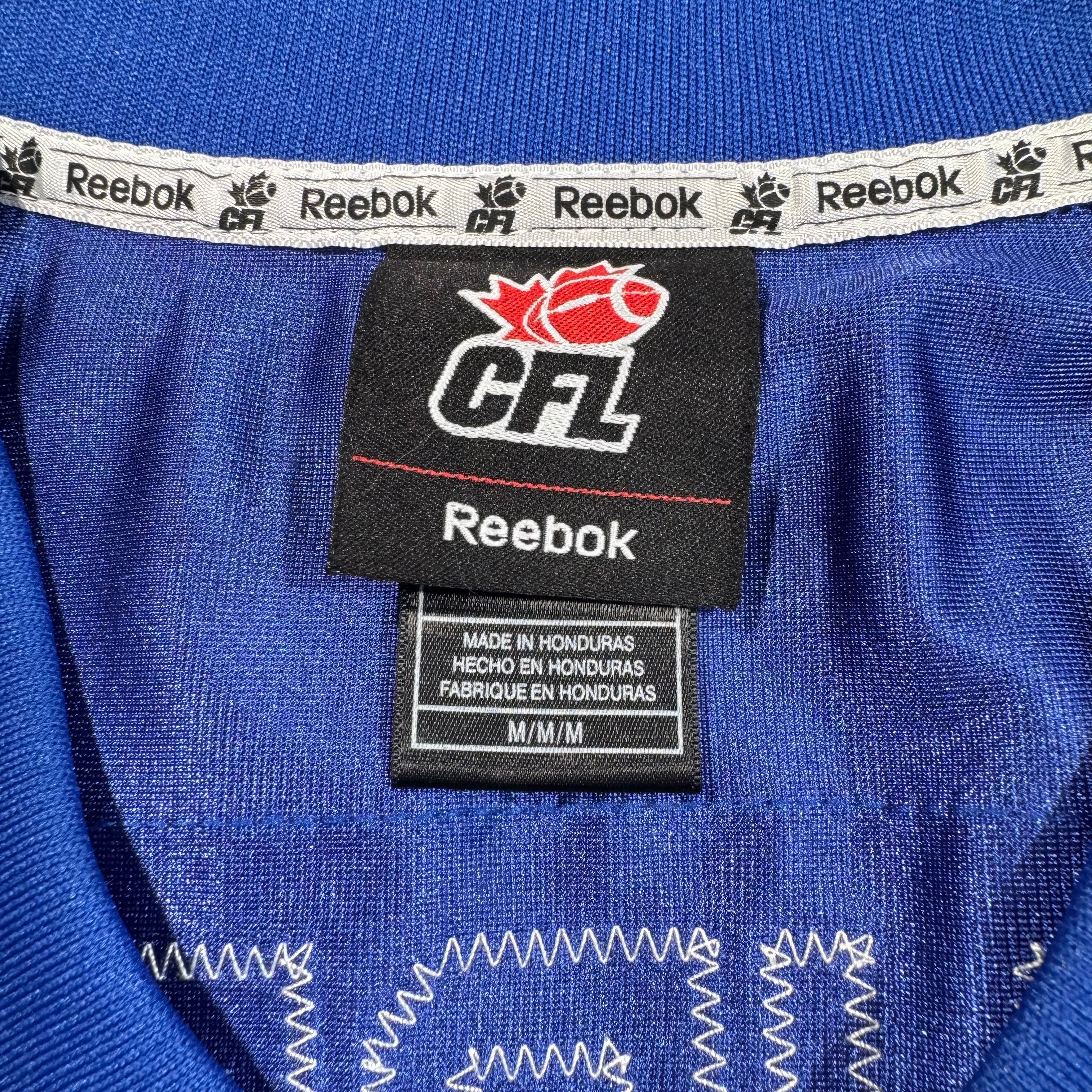 Tony Proudfoot Montreal Alouettes Vintage 70’s CFL Reebok Jersey Size Medium