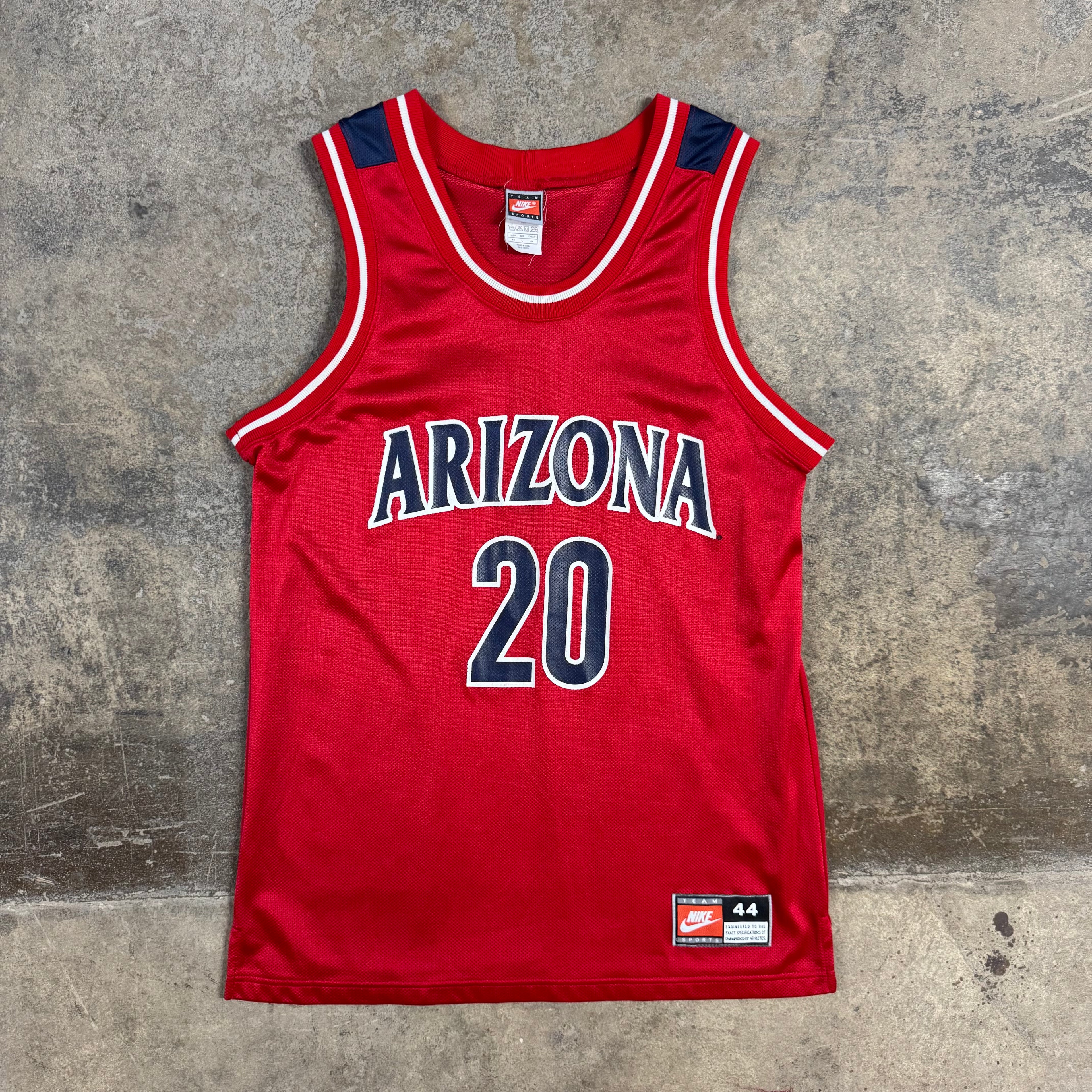 Damon Stoudamire Arizona Wildcats Vintage Authentic Nike NCAA Jersey Size Large