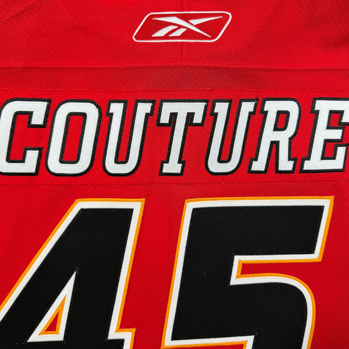 Derek Couture Calgary Flames 2005/06 Game Issued Reebok NHL Jersey COA
