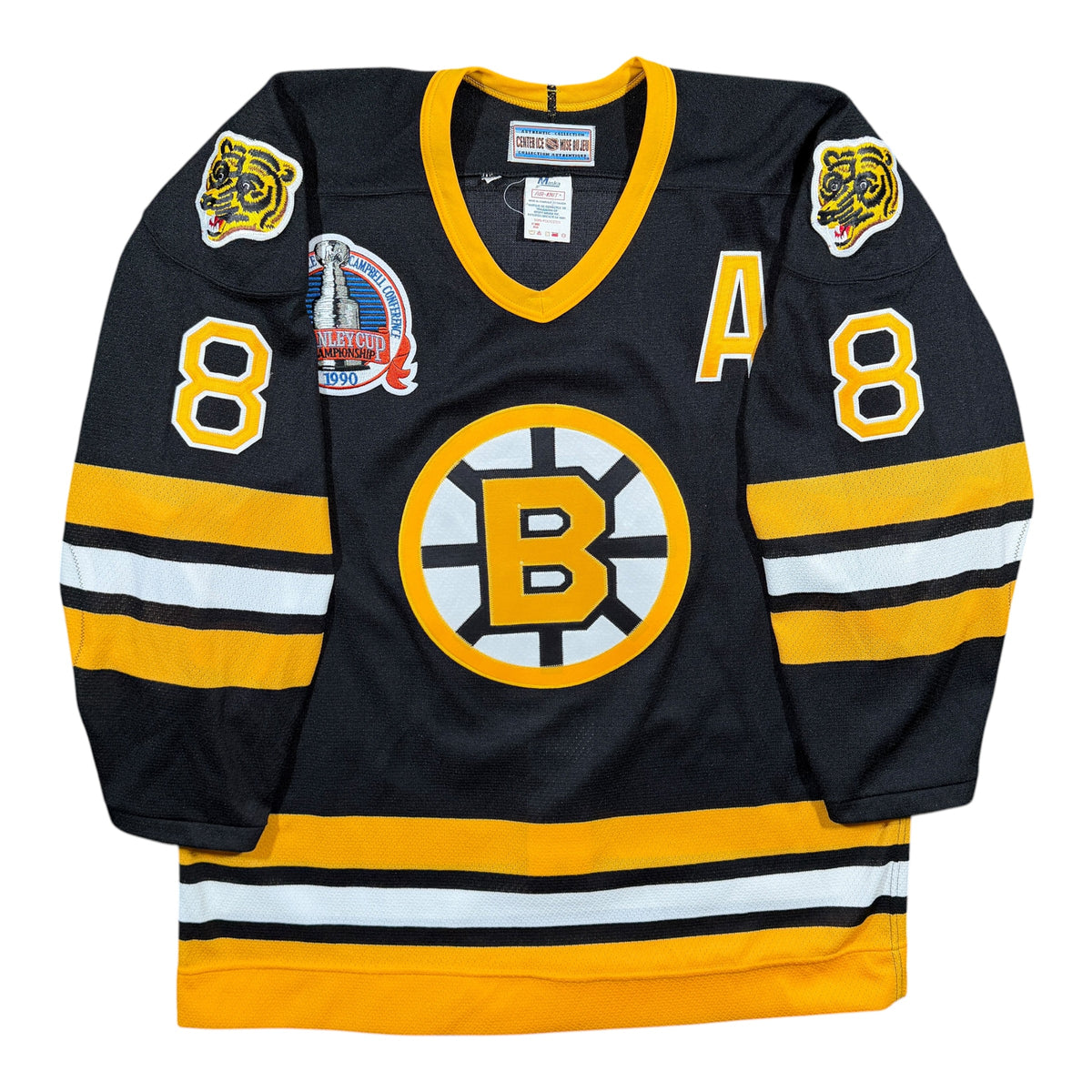 Cam Neely Boston Bruins Vintage 1990 Stanley Cup Authentic CCM NHL Jersey - 48/Large
