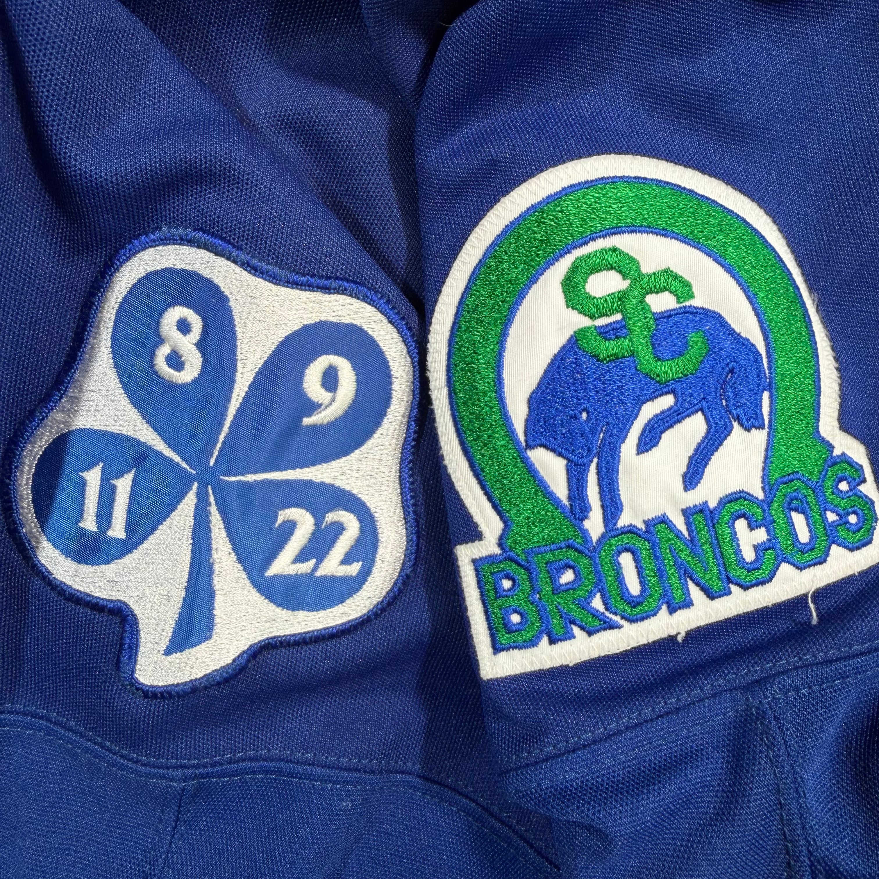 Myles Rumsey Swift Current Broncos Game Worn Nike WHL Jersey