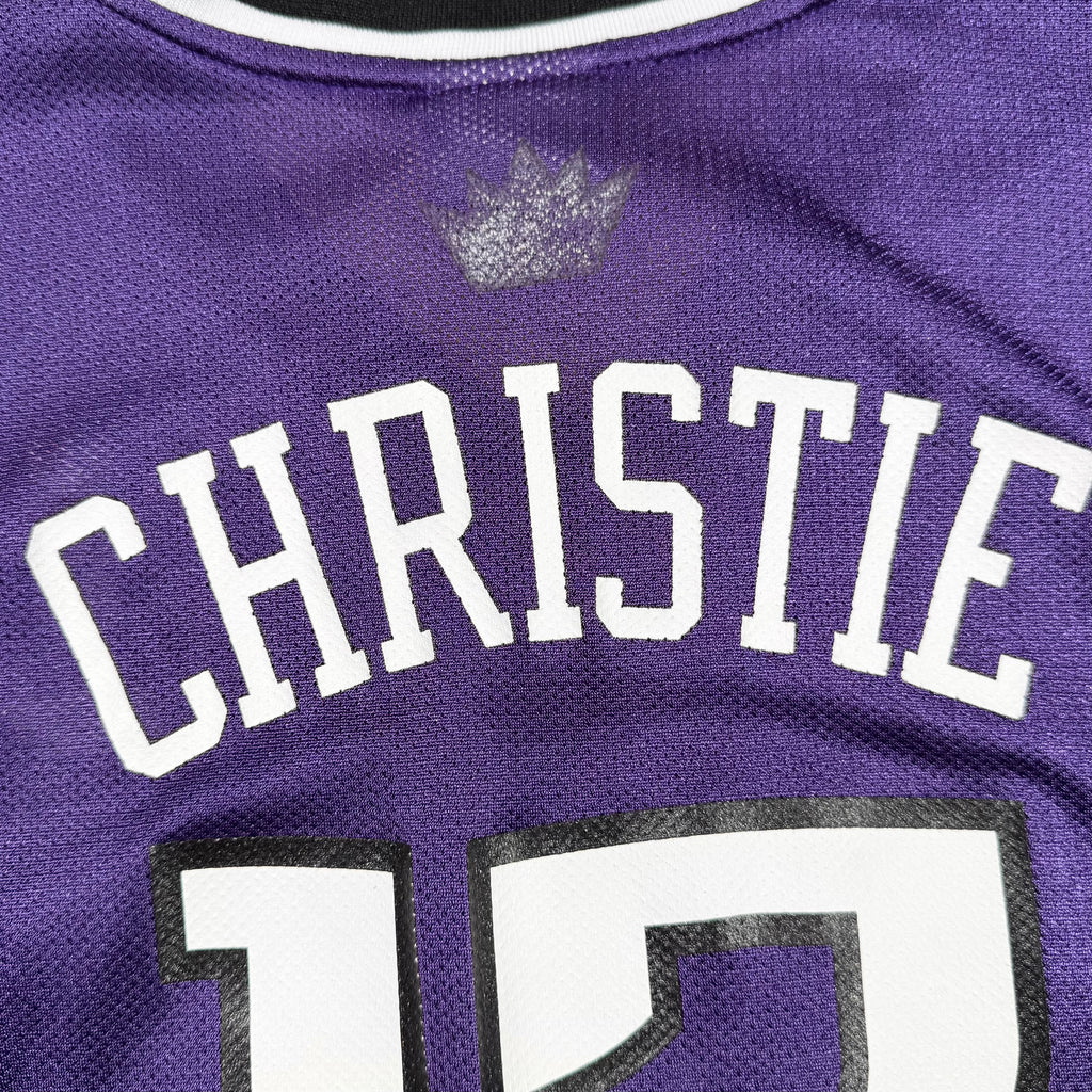 Doug Christie Sacramento Kings Vintage Reebok NBA Jersey Size Large