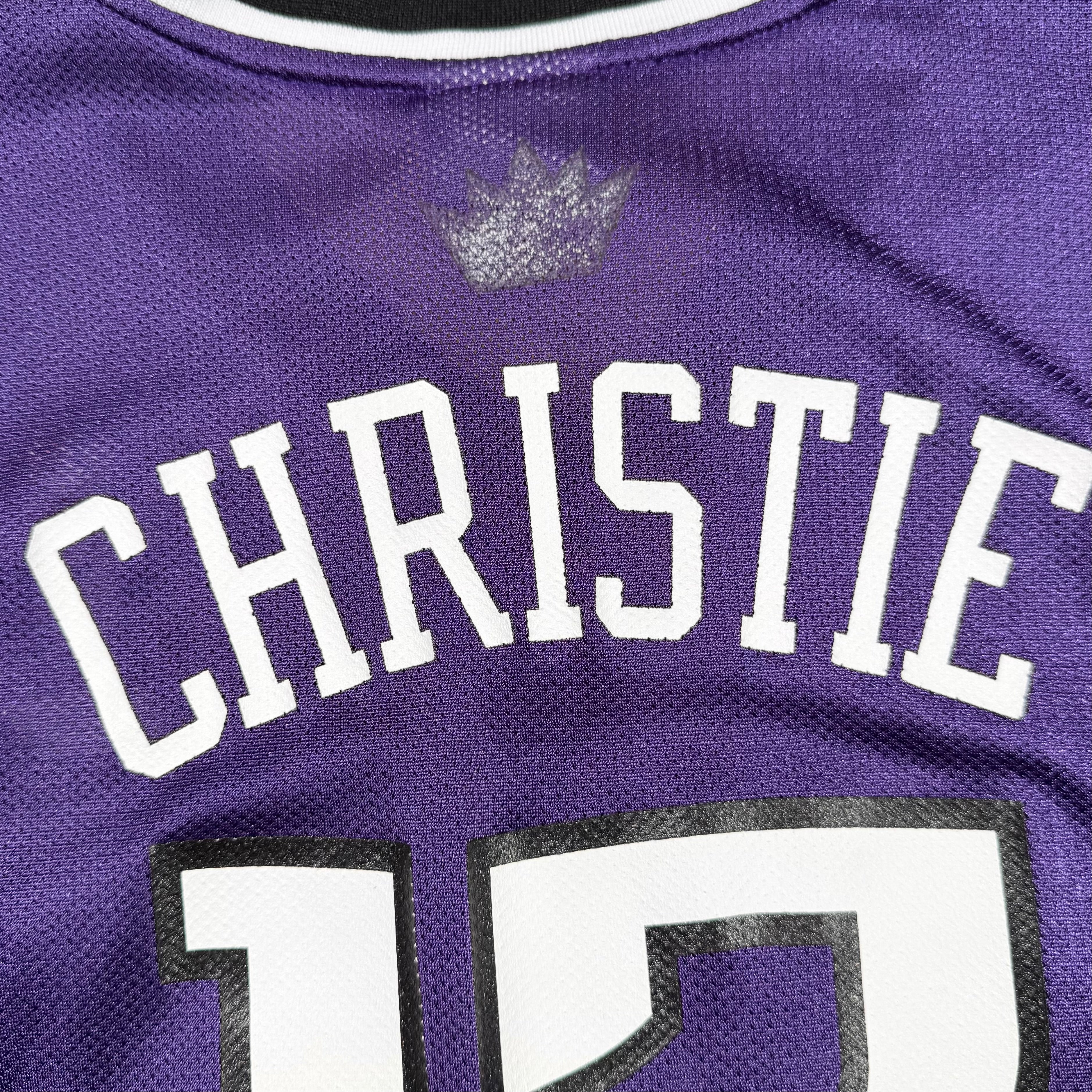Doug Christie Sacramento Kings Vintage Reebok NBA Jersey Size Large