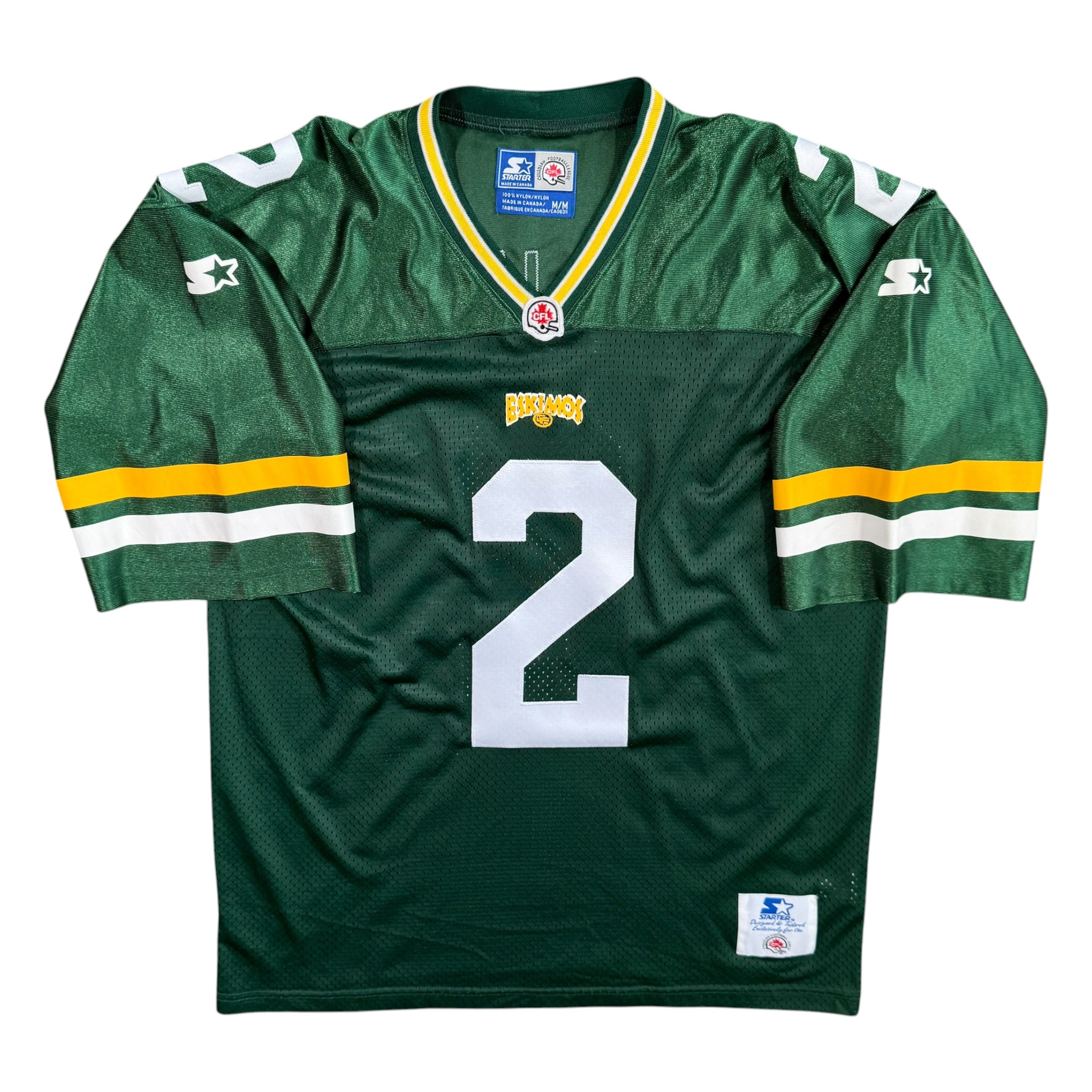 Gizmo Williams Edmonton Eskimos Vintage Starter CFL Jersey Size Medium