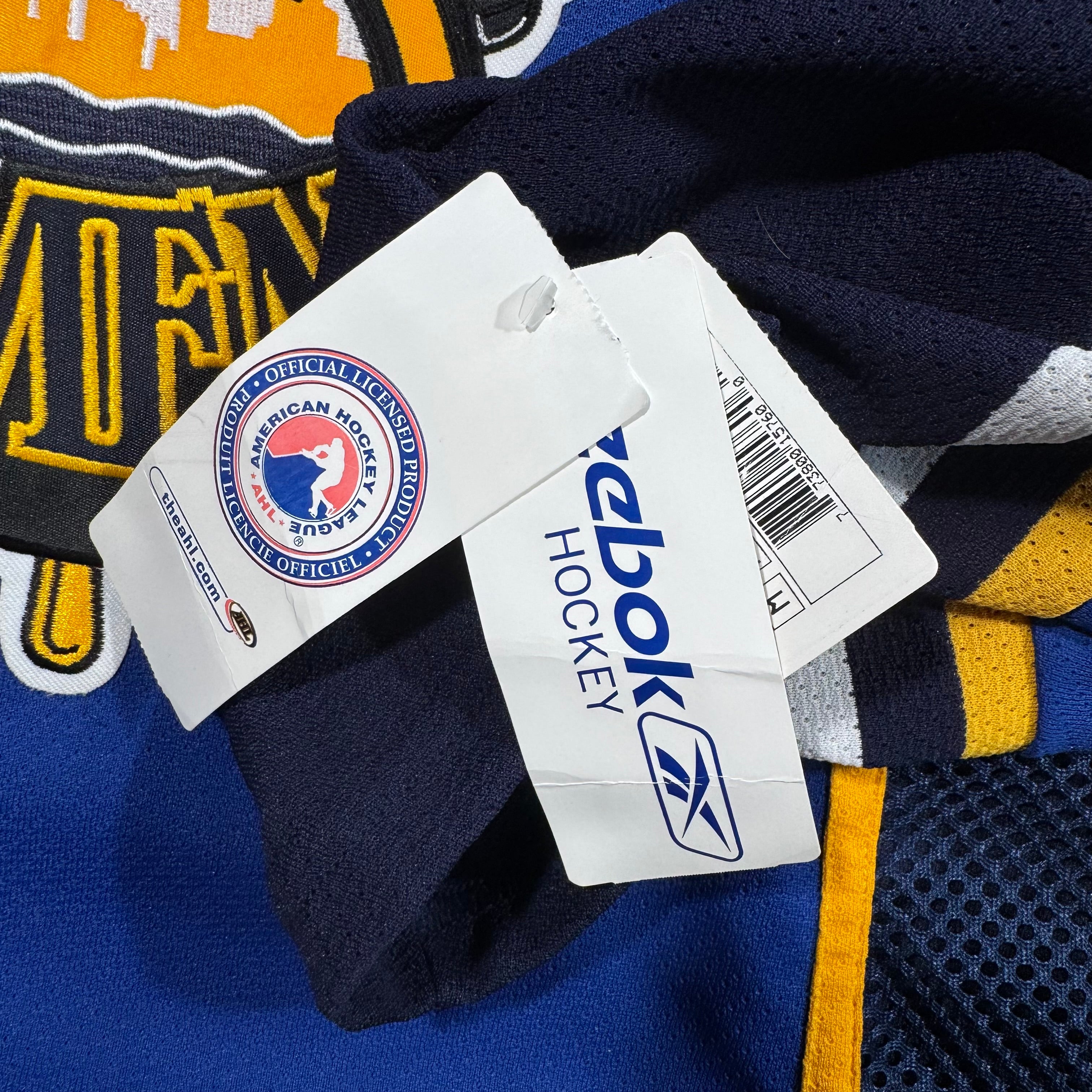Peoria Rivermen Vintage Reebok AHL Hockey Jersey - Medium