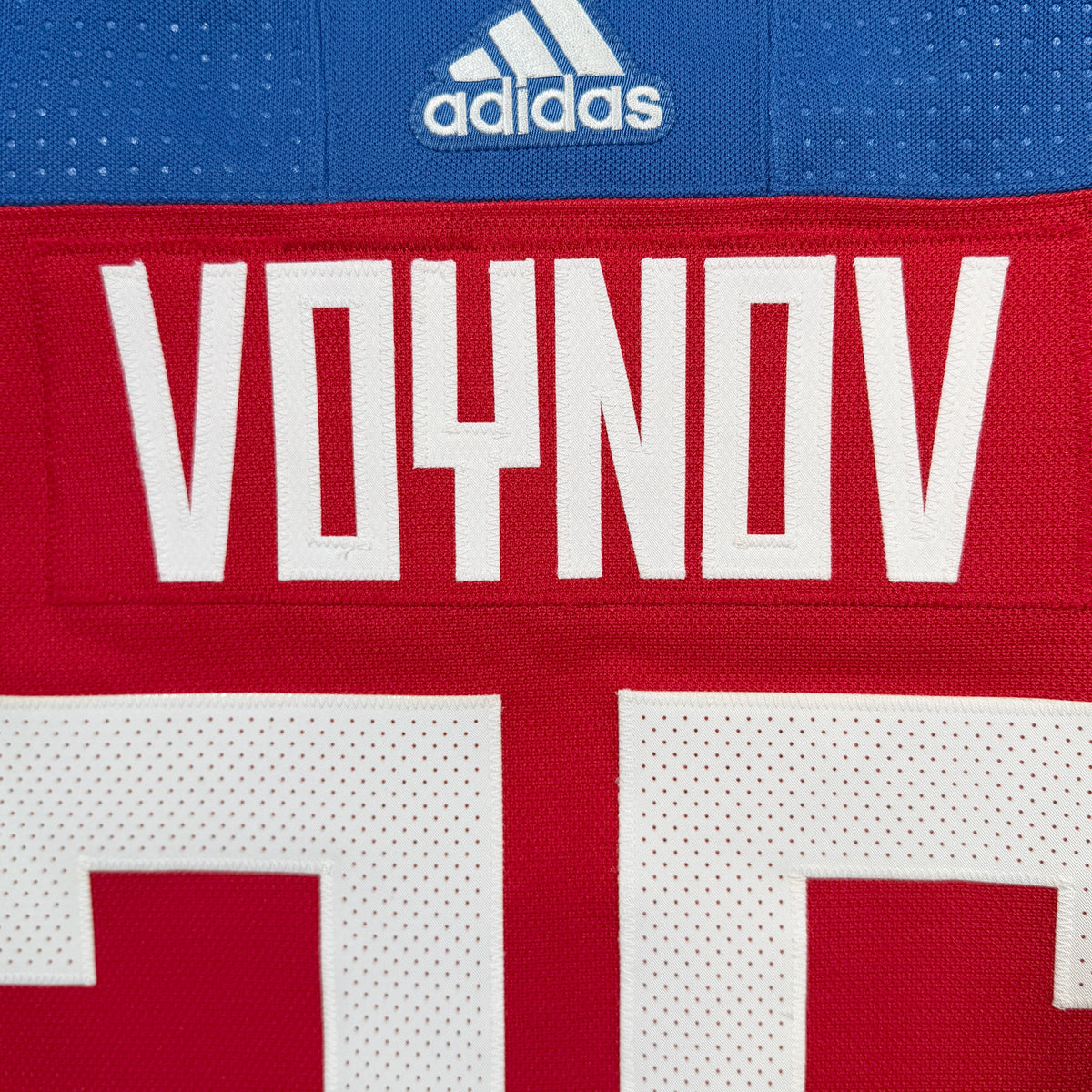 Slava Voynov Team Russia 2016 WCOH Authentic Adidas MIC Jersey - 56/XXL