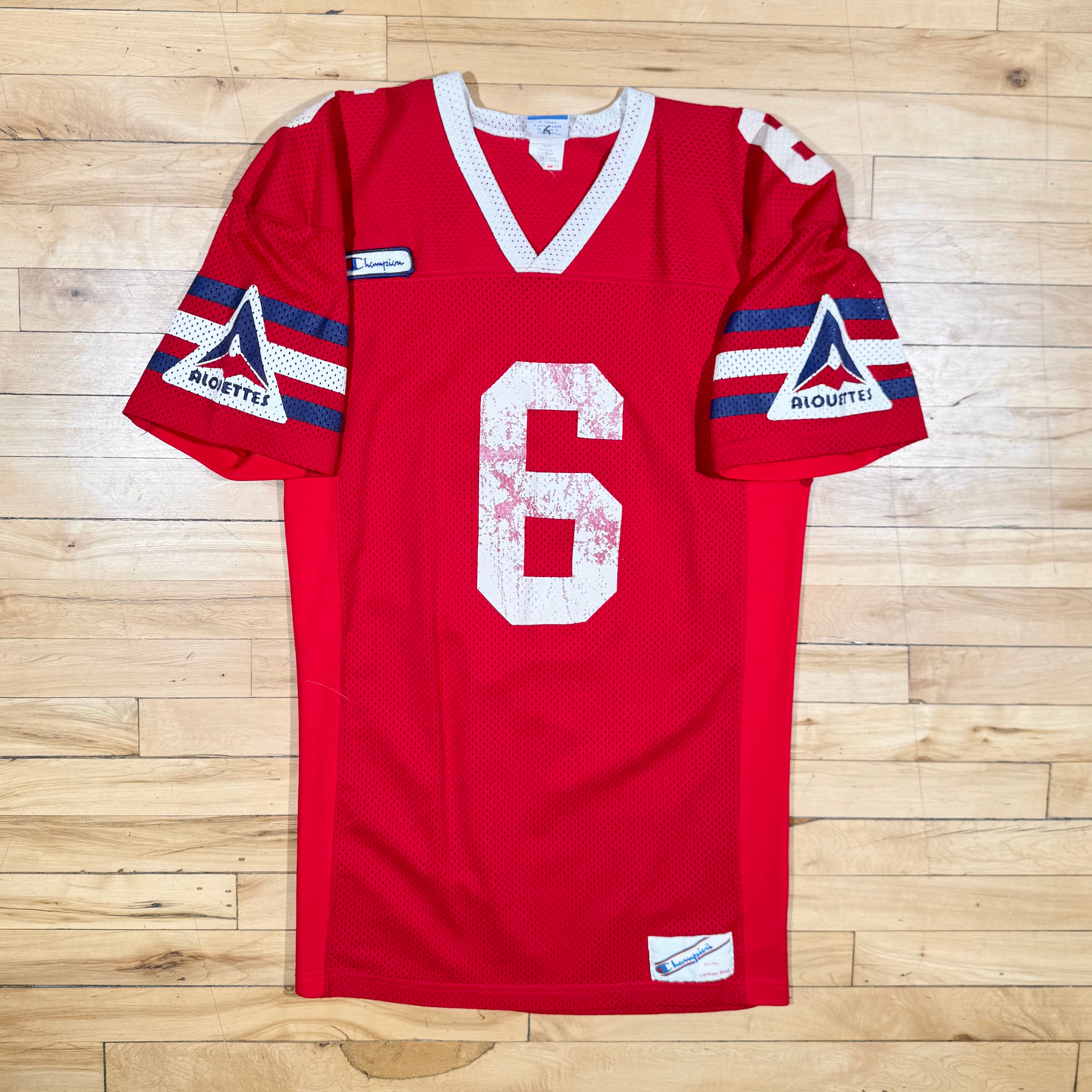 Brian Ramson Montreal Alouettes 1986 Game Worn CFL Champion Jersey