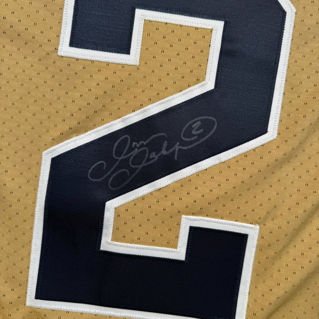 Jovon Johnson Winnipeg Blue Bombers Signed Reebok CFL Jersey Size Large